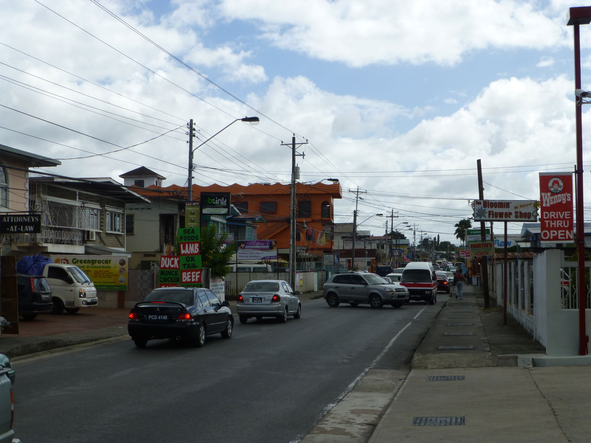Eastern Main Road, Tacarigua, Trinidad.
