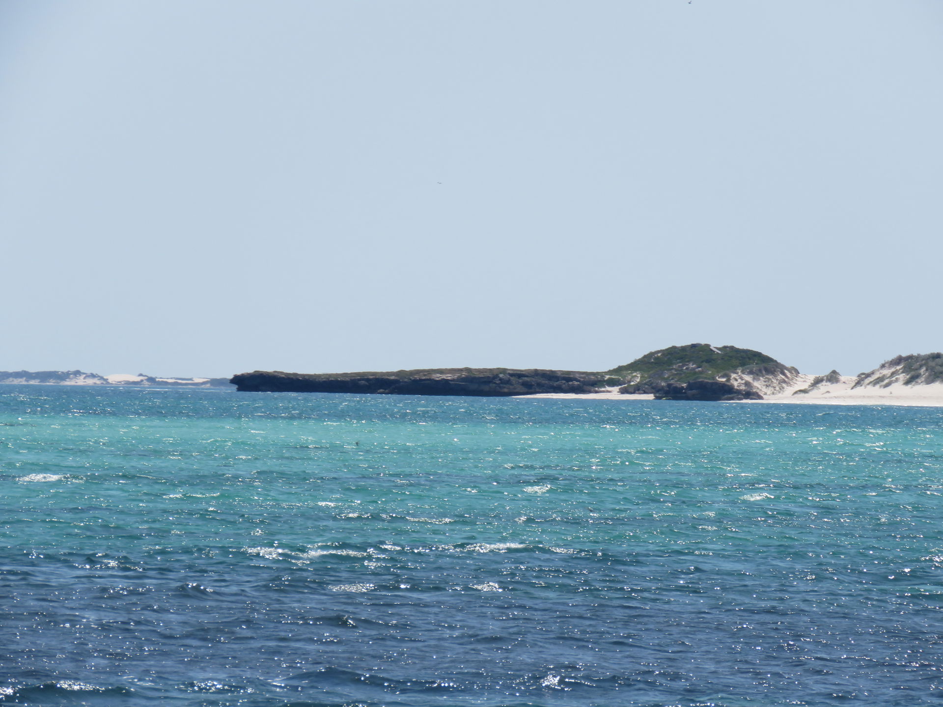 Sandy Cape, Jurien Bay, Western Australia, seen from the south,…