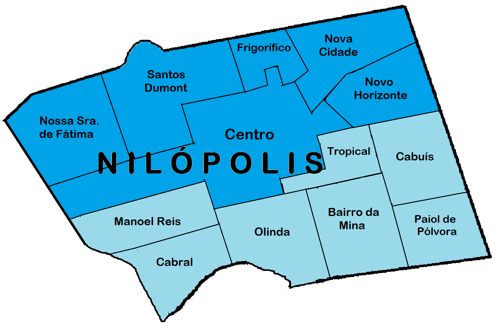 map of nilopolis city