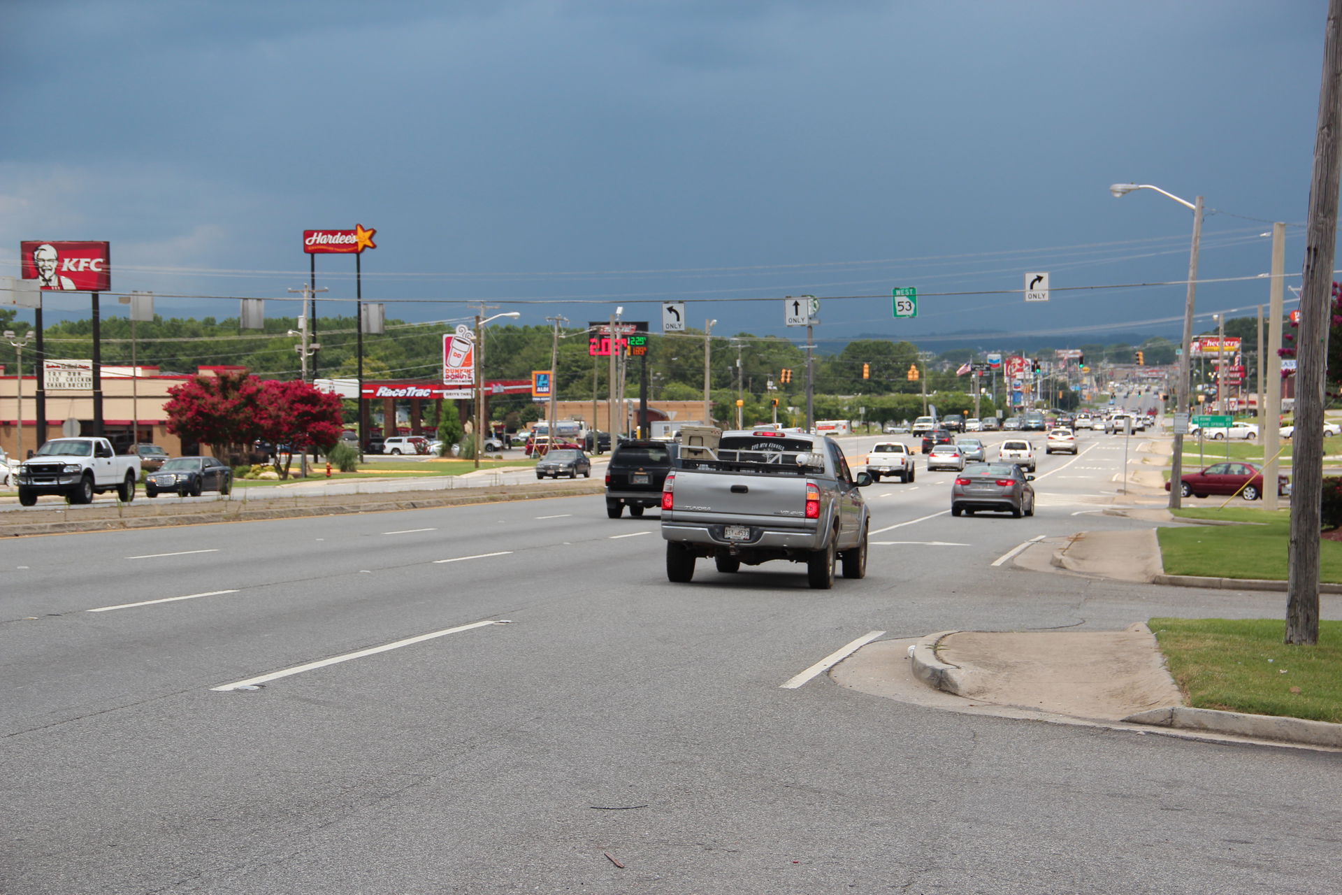 GA SR 53 in Calhoun, GA