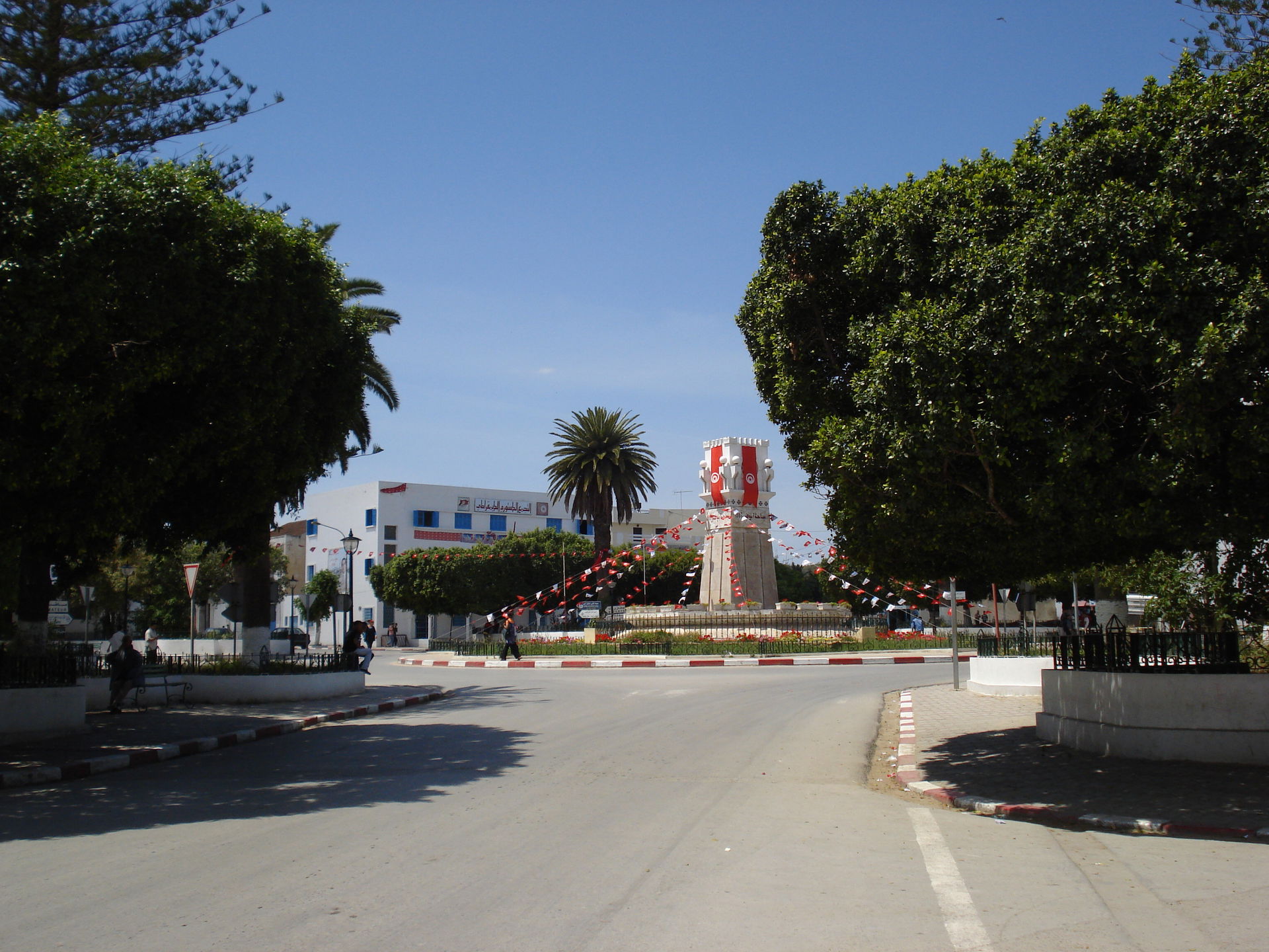 Centre-ville de Menzel Bourguiba, Tunisie