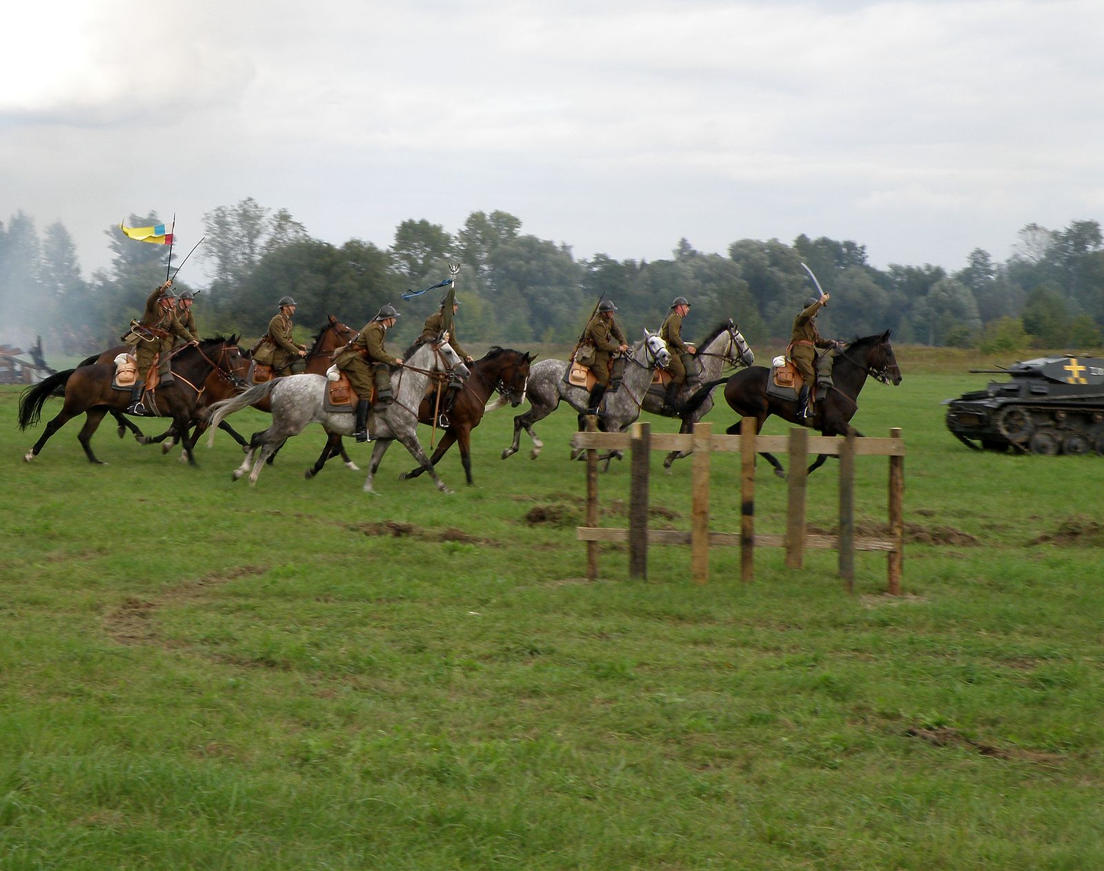 Bitwa pod Łomiankami, rekonstrukcja 10.09.2011