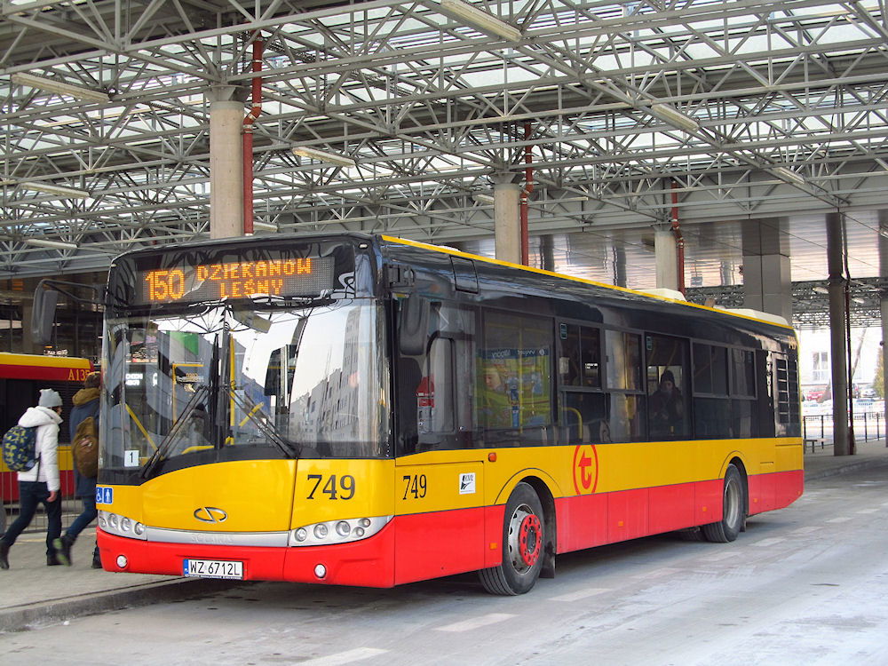 Warszawa, Metro Młociny (07.02.2018 r.)