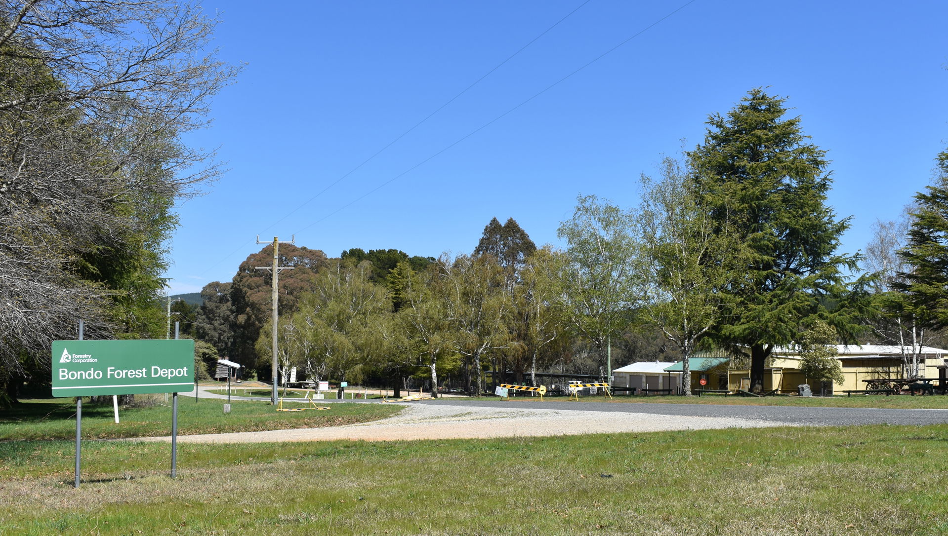 Bondo Forest Depot at Bondo, New South Wales