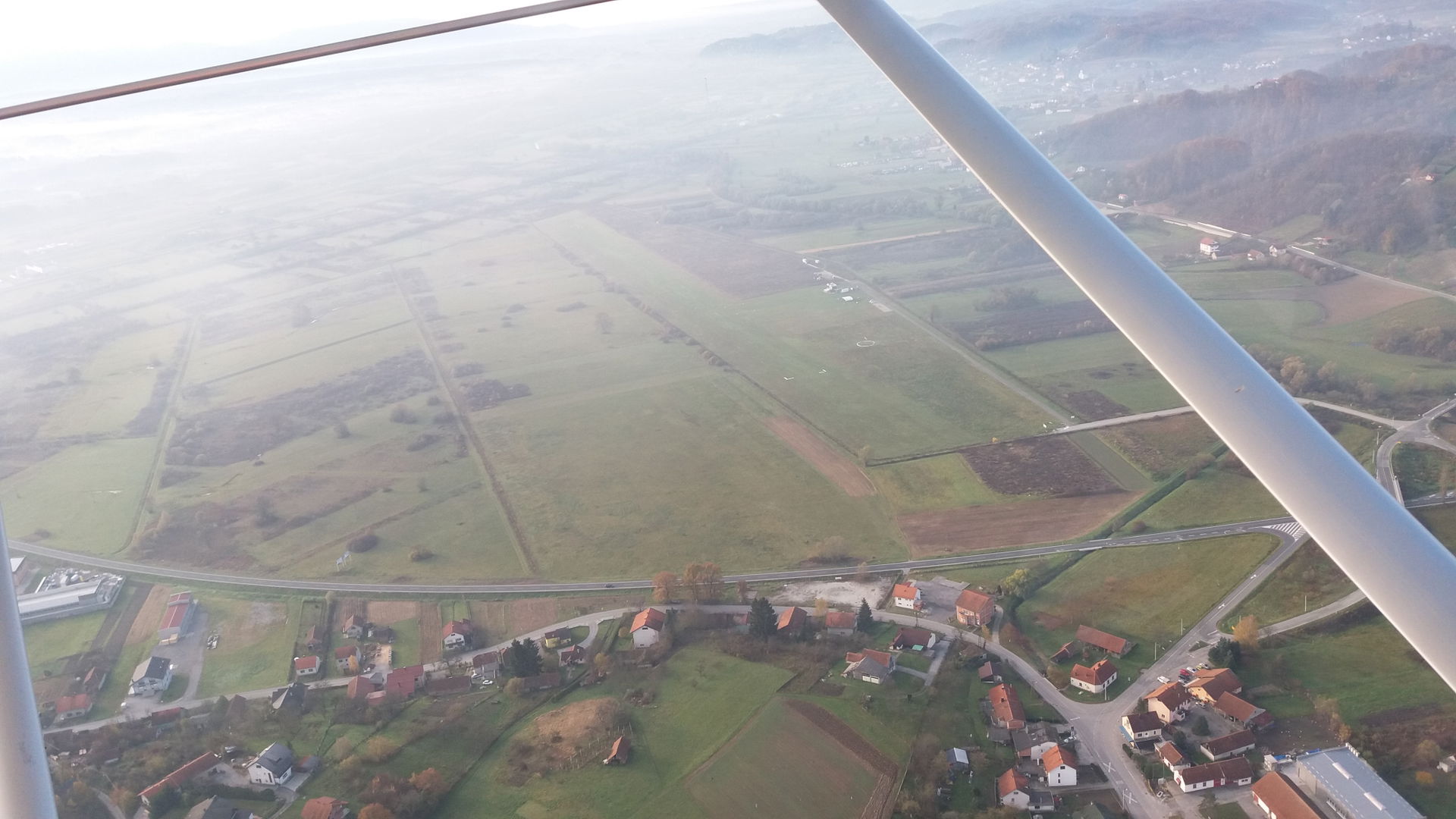Zabok Airfield in november 2017.