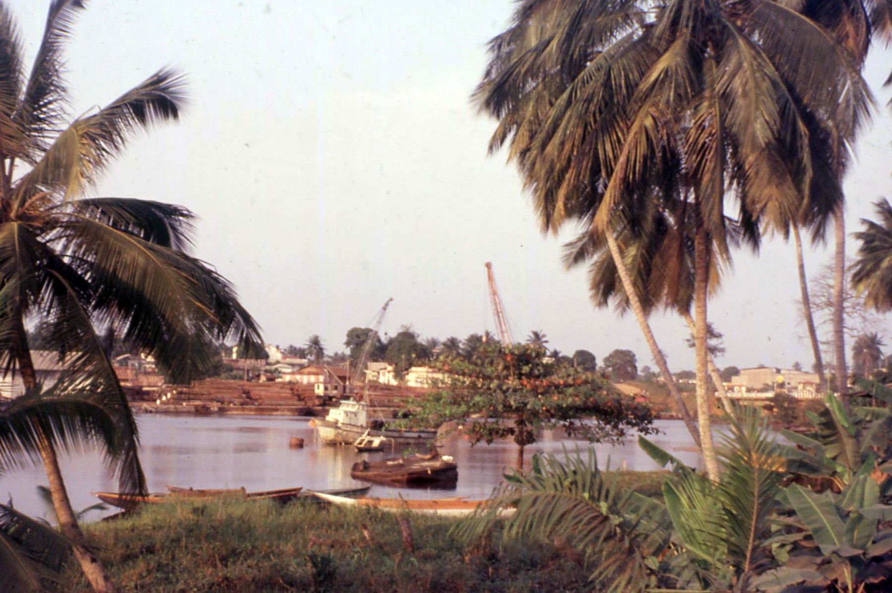 Kribi (Cameroun) en février 1974