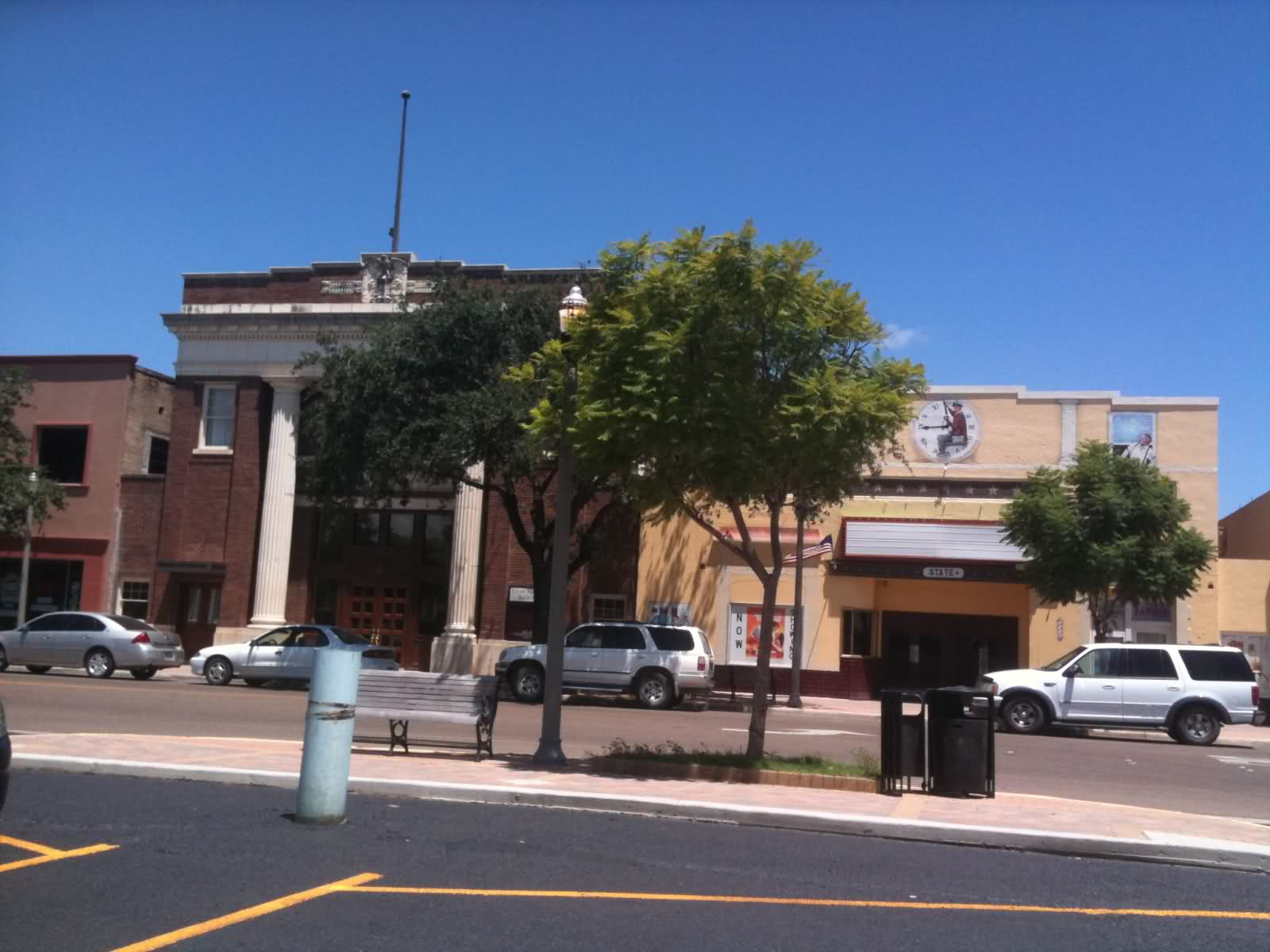 Mercedes, Texas historic downtown Texas Avenue