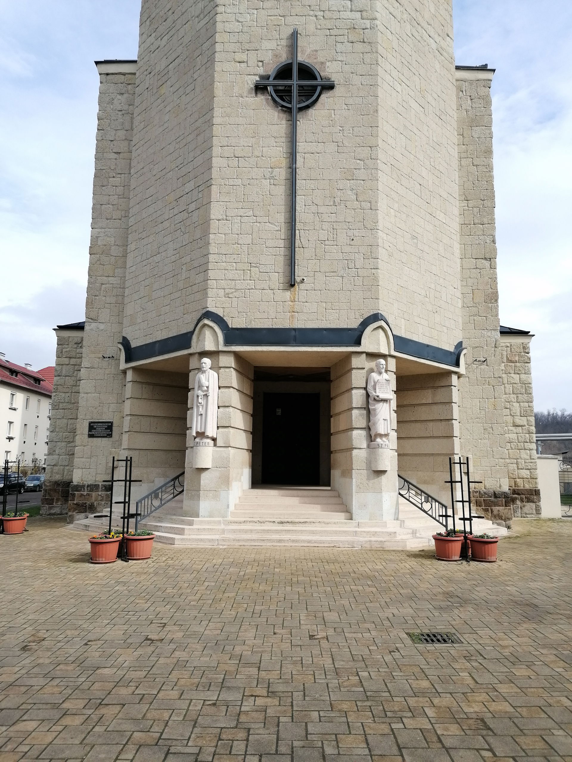 St Joseph Franciscan Church in Salgótarján, Hungary. Designed b…
