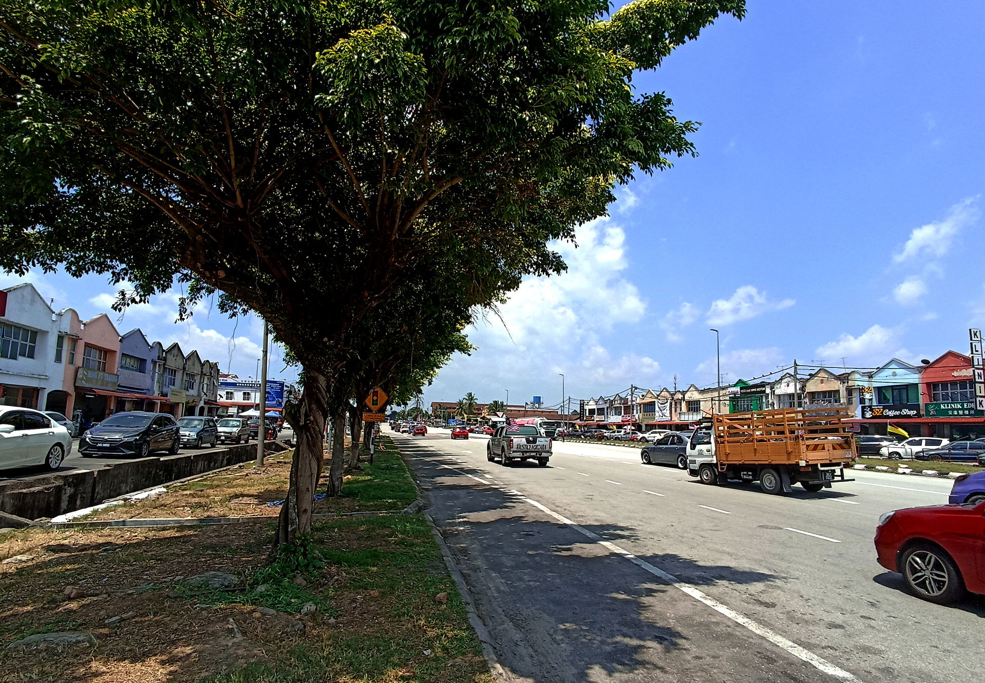 Downtown Batu Kikir, Jempol District, Negeri Sembilan. The home…