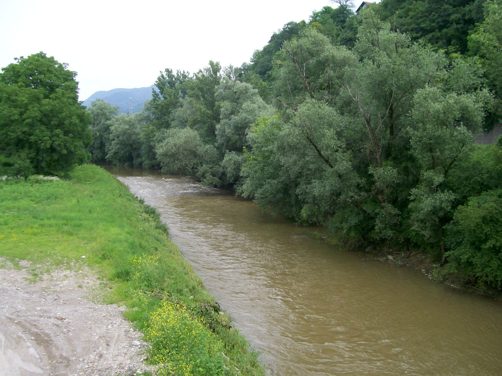 River Krapina near Zaprešić, Croatia