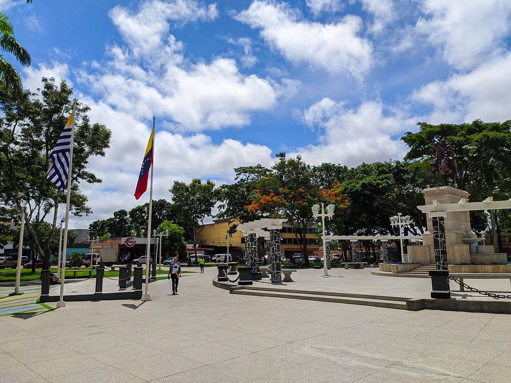 Plaza Monumental Simón Bolívar (El Tigre). Foto del año 2023