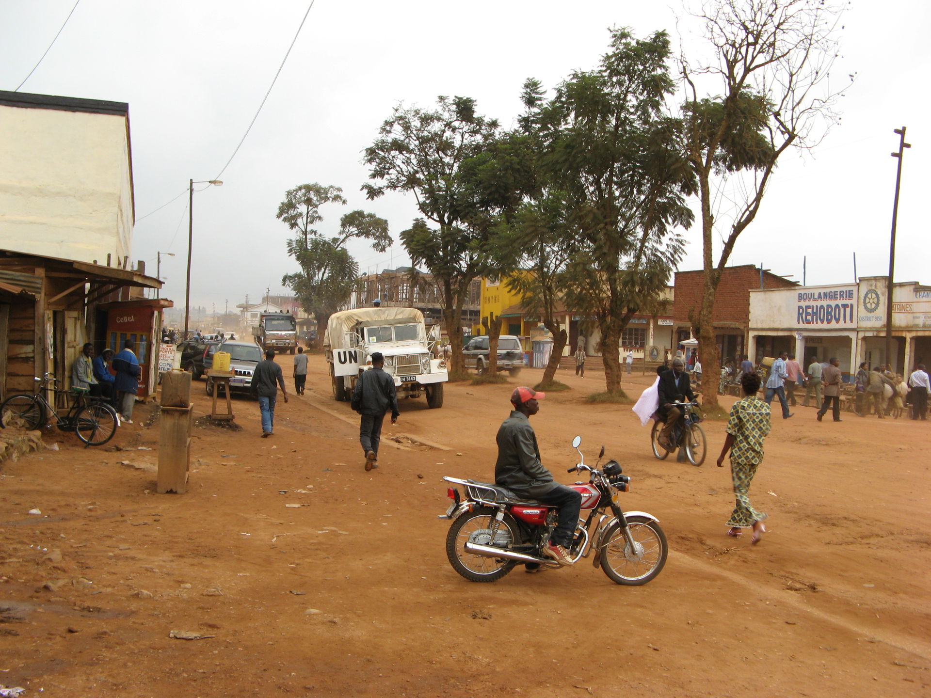 Butembo, main street (July 2007)
