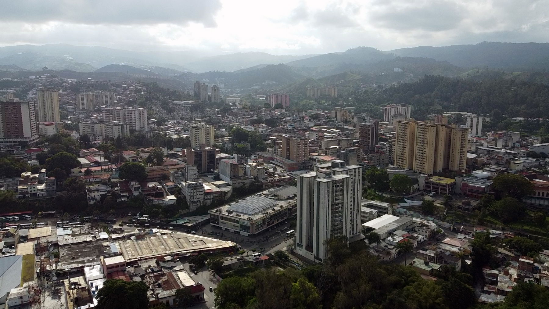 Los Teques' aerial view (2022)
