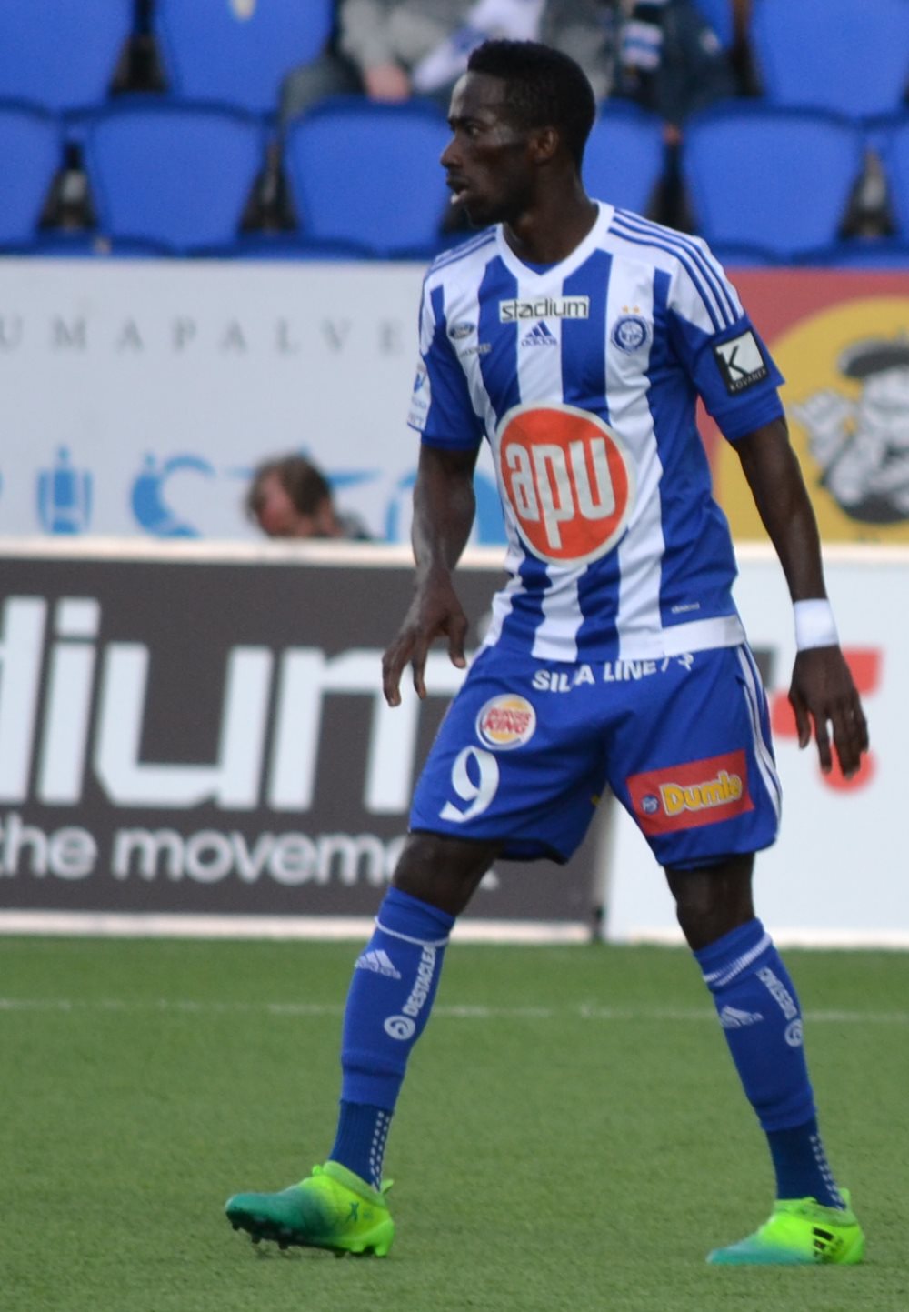 Football player Demba Savage