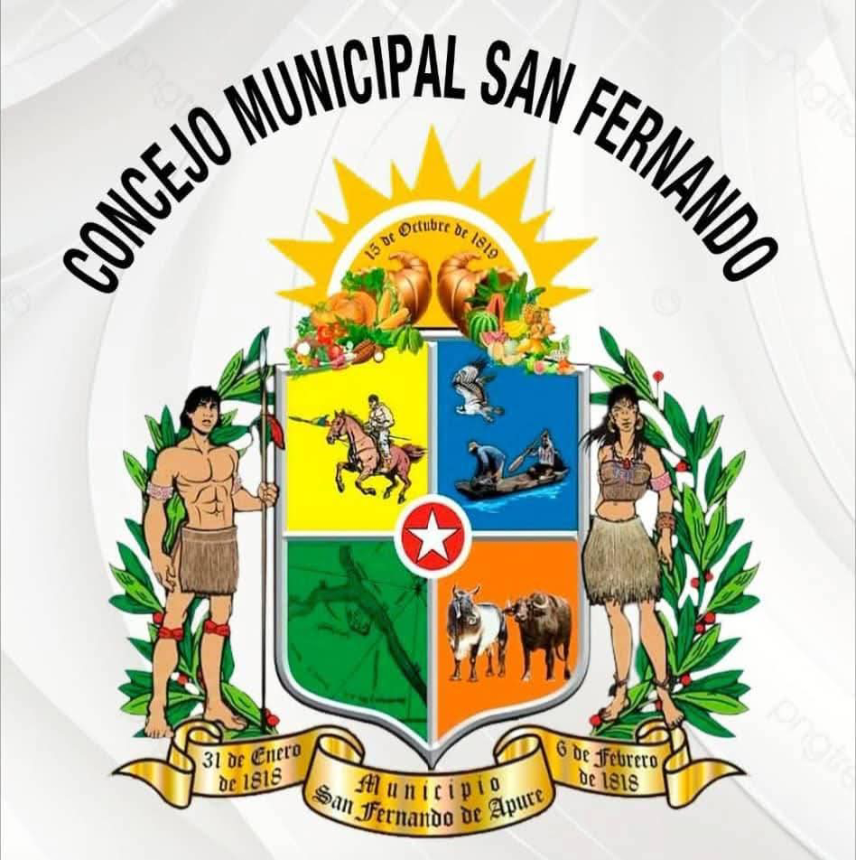 Escudo de Armas Concejo Municipal San Fernando de Apure (2024).