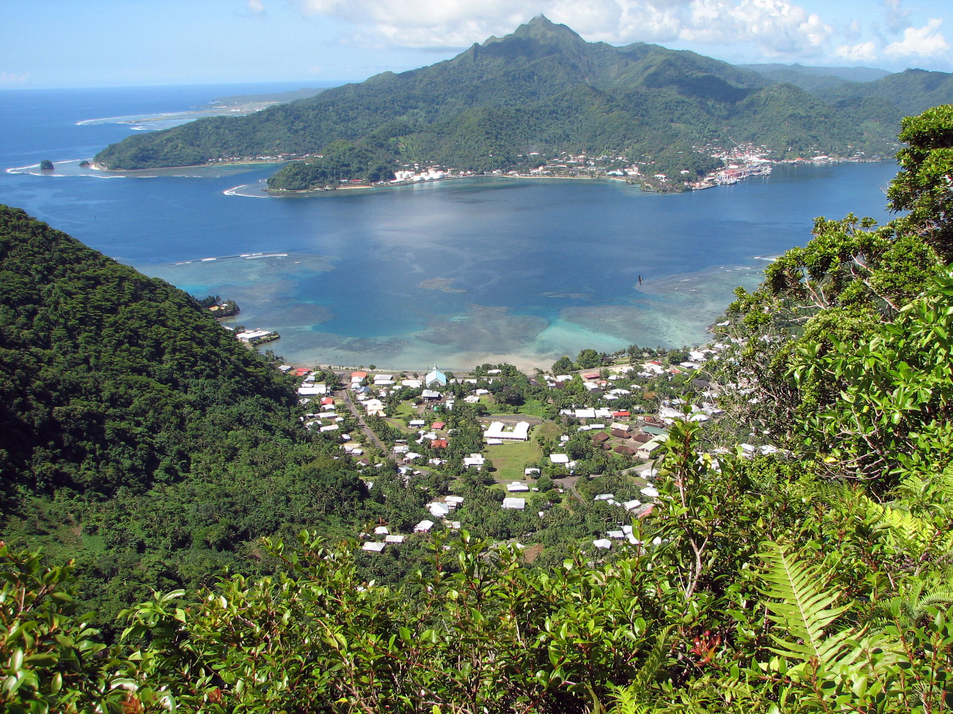 Pago Pago Harbor, Tutuila Island, American Samoa.