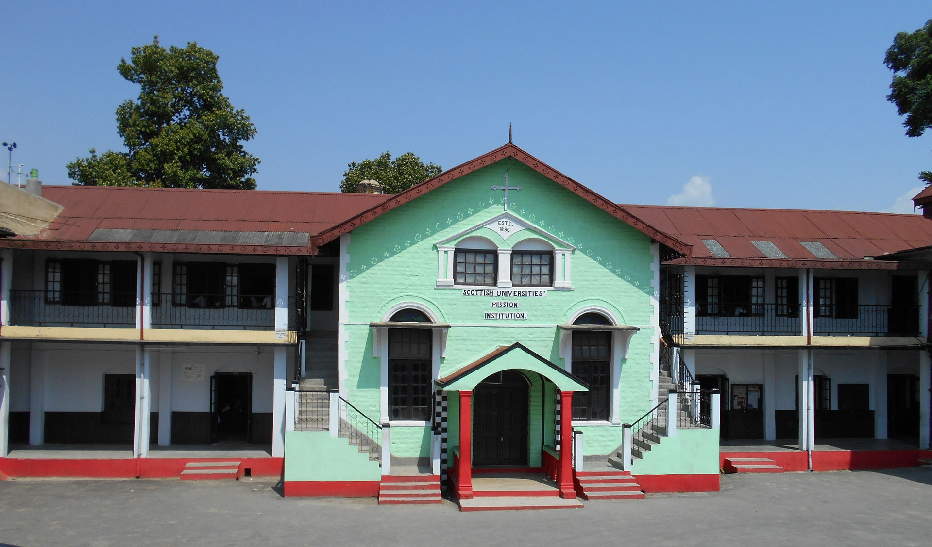 The Scottish Universities’ Mission Institution School, started…
