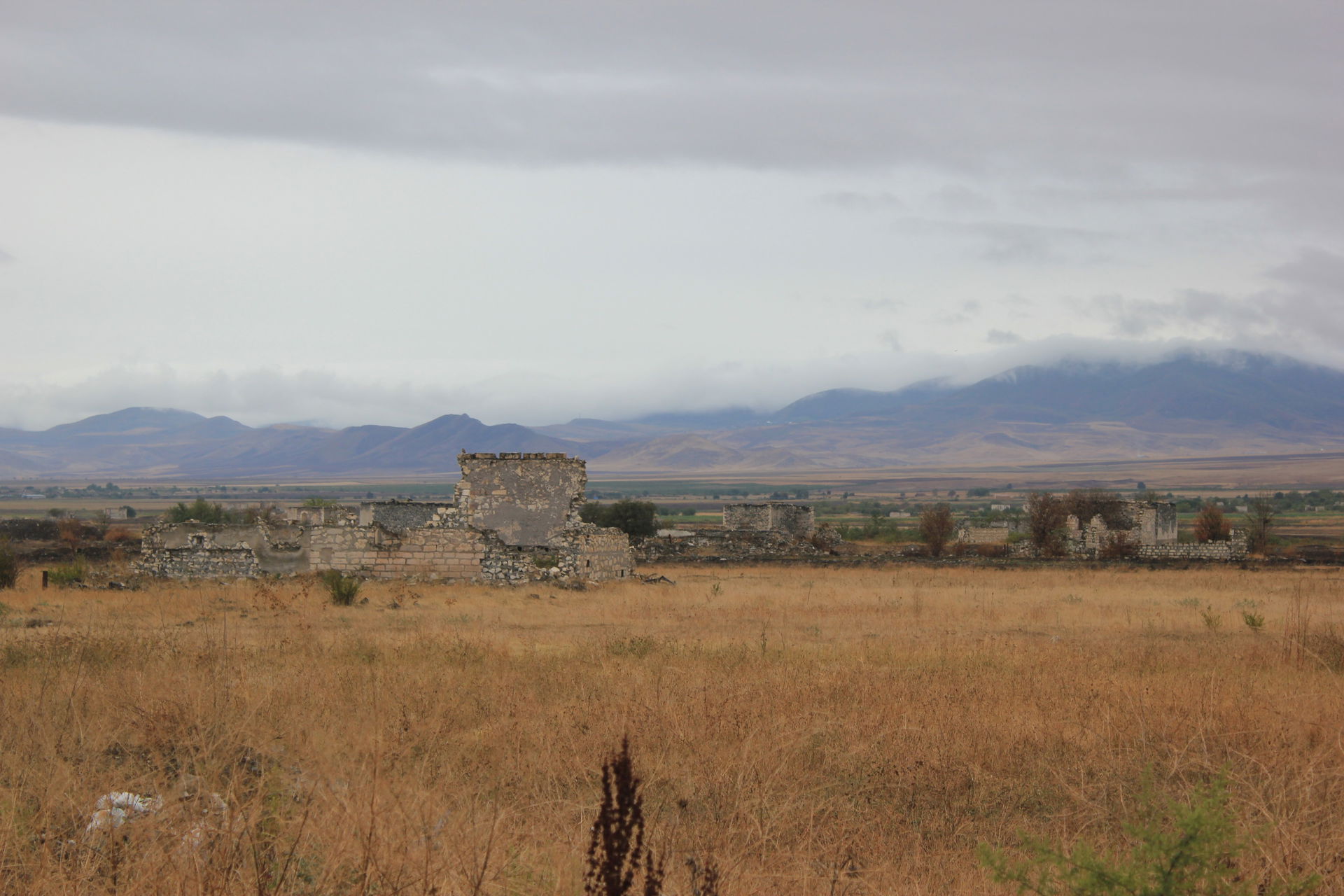 Geisterstadt Agdam, Bergkarabach.
