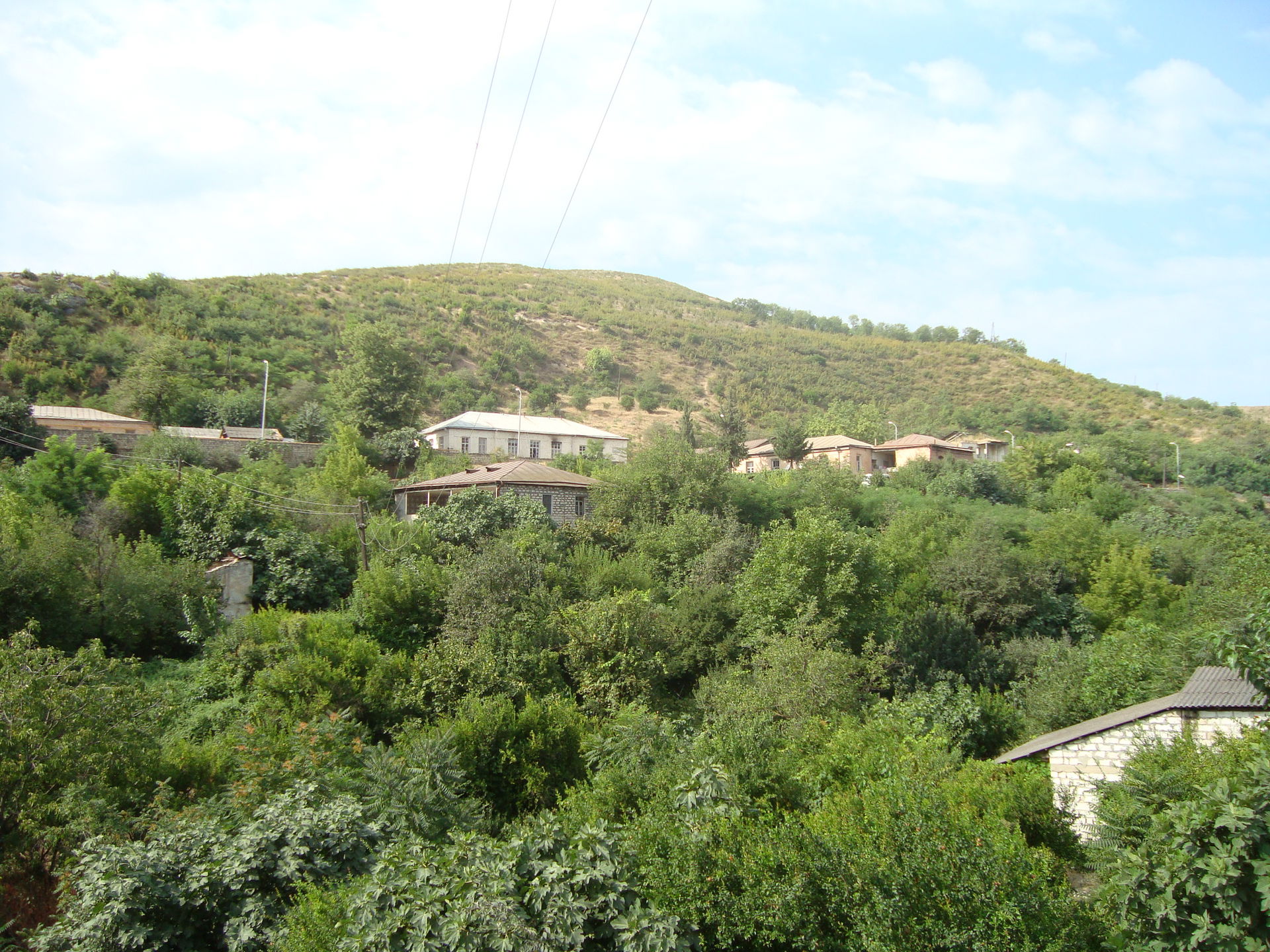 Old city (view). Martakert, Republic of Mountainous Karabakh (A…