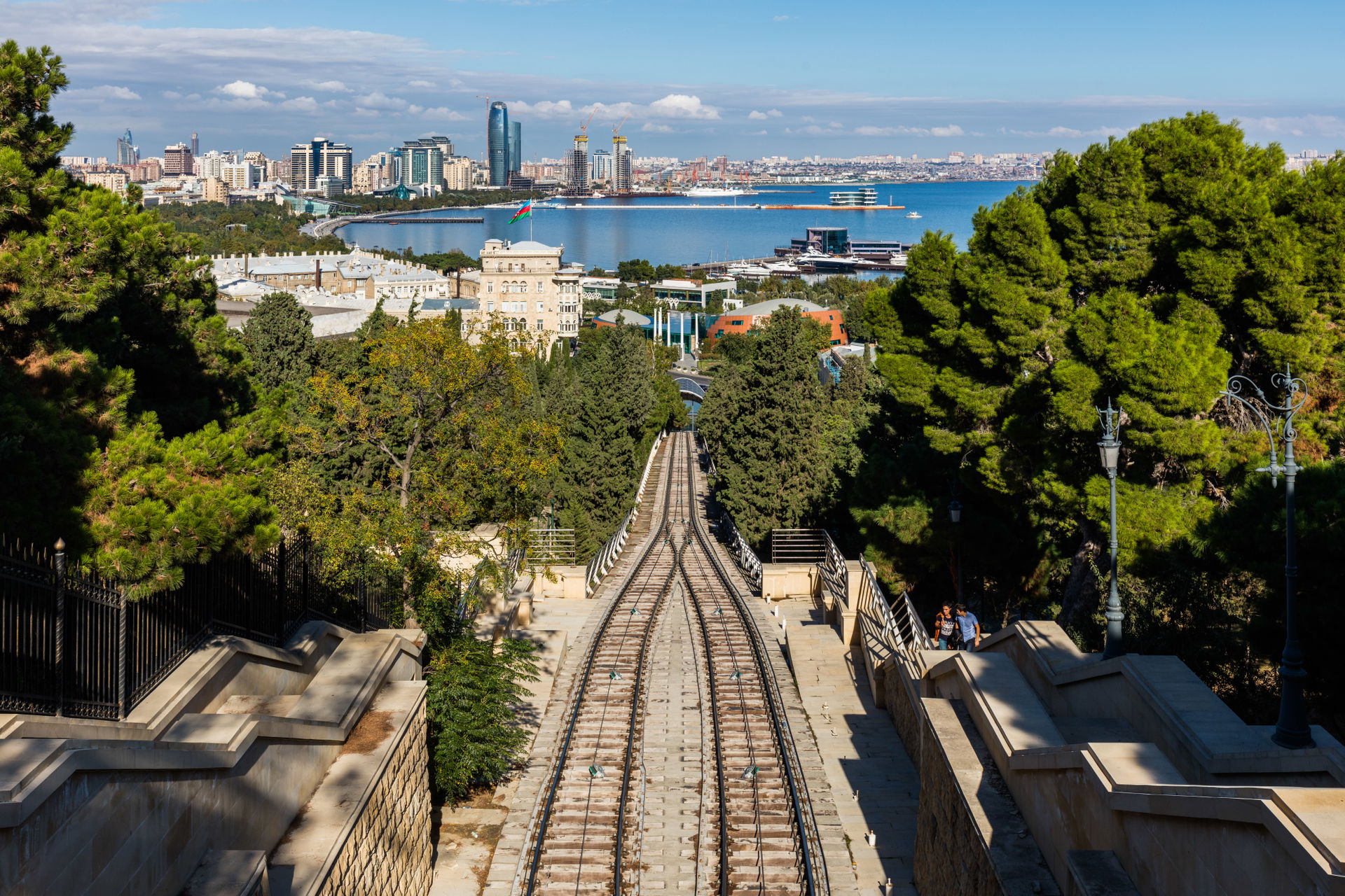 View of Baku, capital of Azerbaijan.