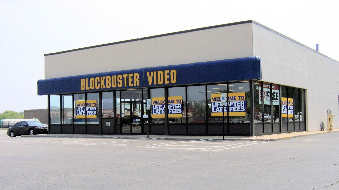 Blockbuster Video, Addison Illinois, April 2009