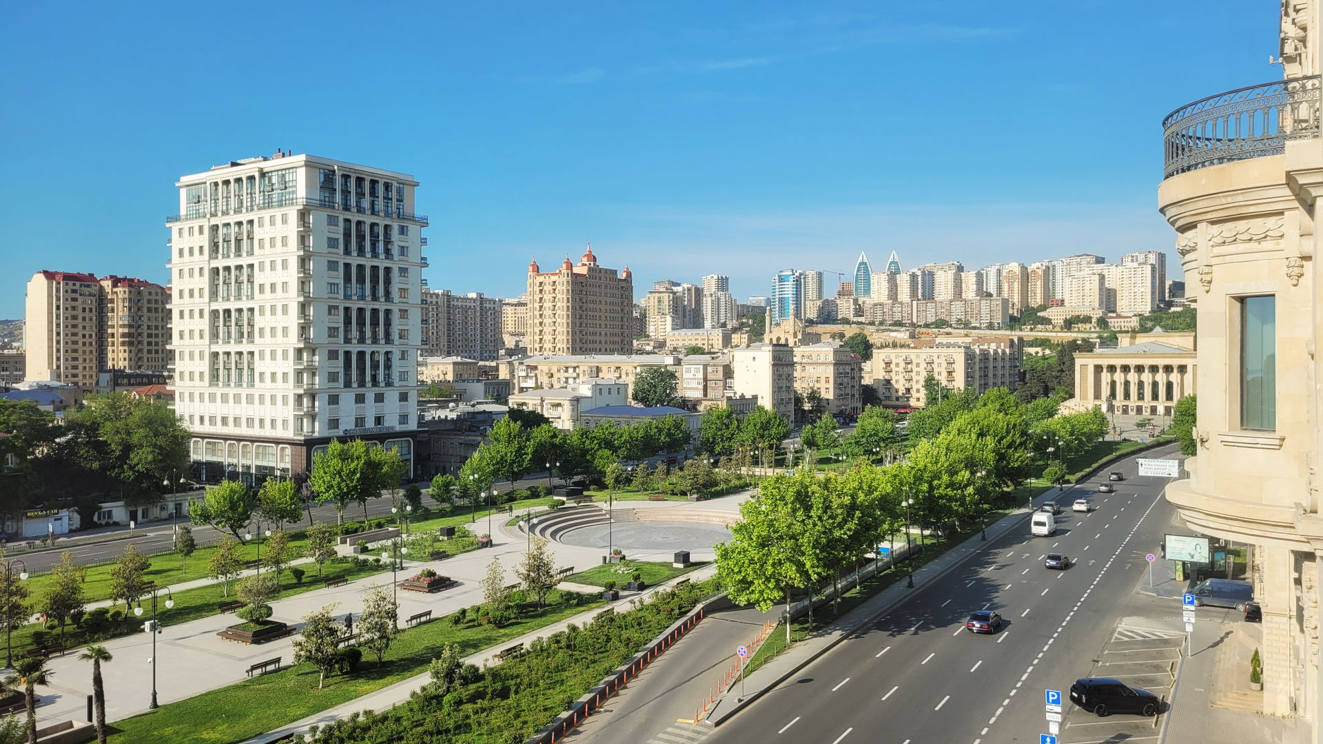 Fuzuli Street, Baku, Azerbaijan