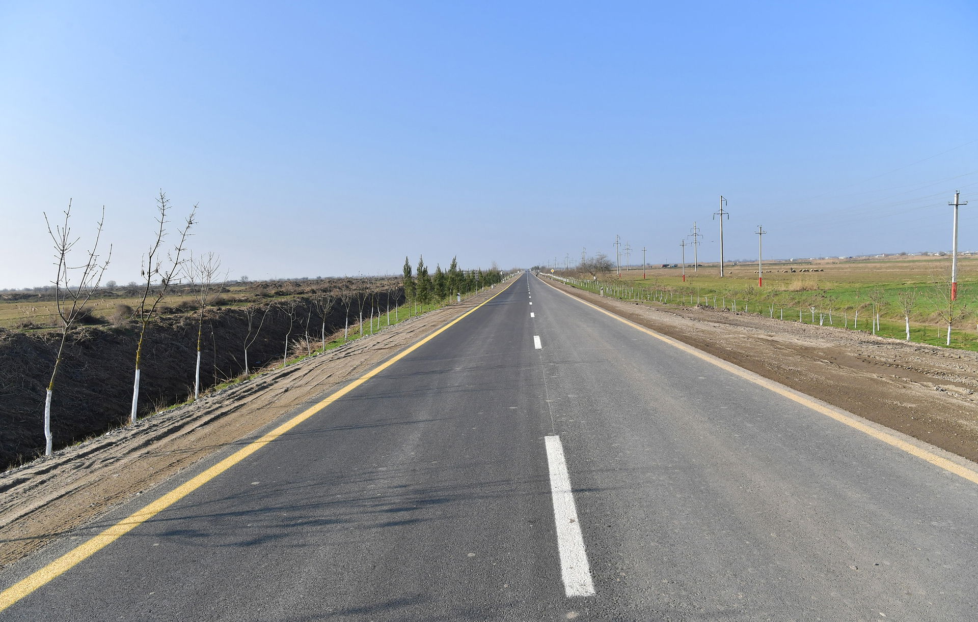 Ilham Aliyev inaugurated Mingachevir-Stansiya Mingachevir-Bahra…