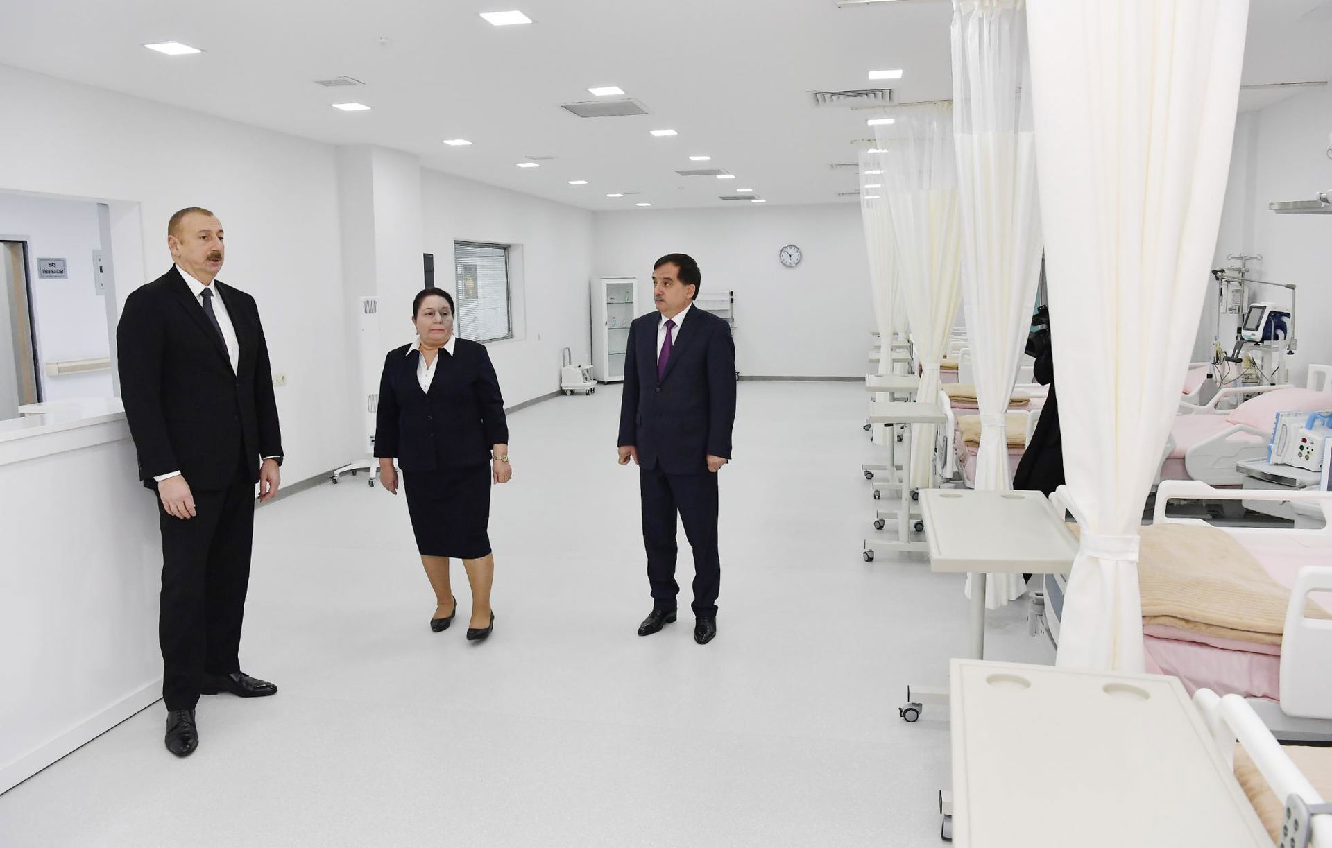 Ilham Aliyev inaugurated Gazaкh District Central Hospital