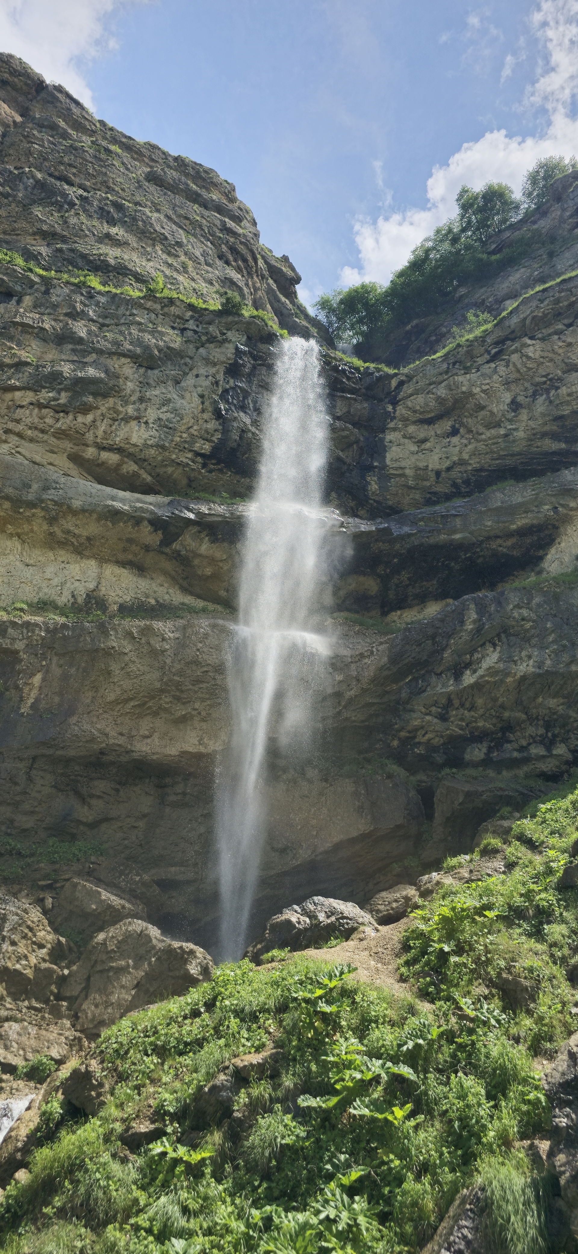 Waterfall, Laza village, Qusar, Azerbaijan