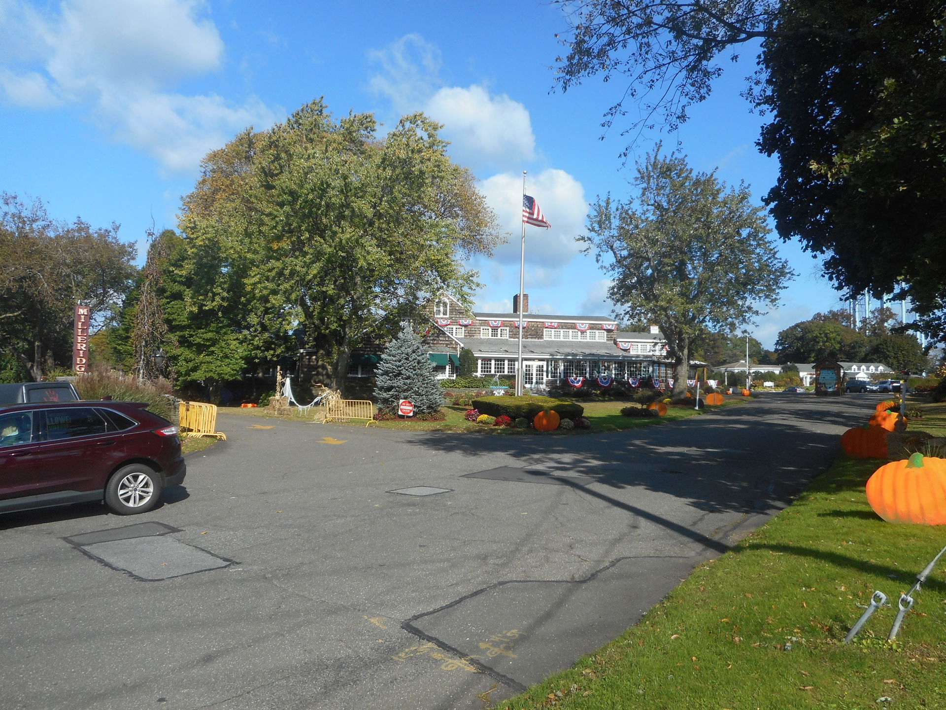 The legendary and historic Milleridge Inn off of New York State…