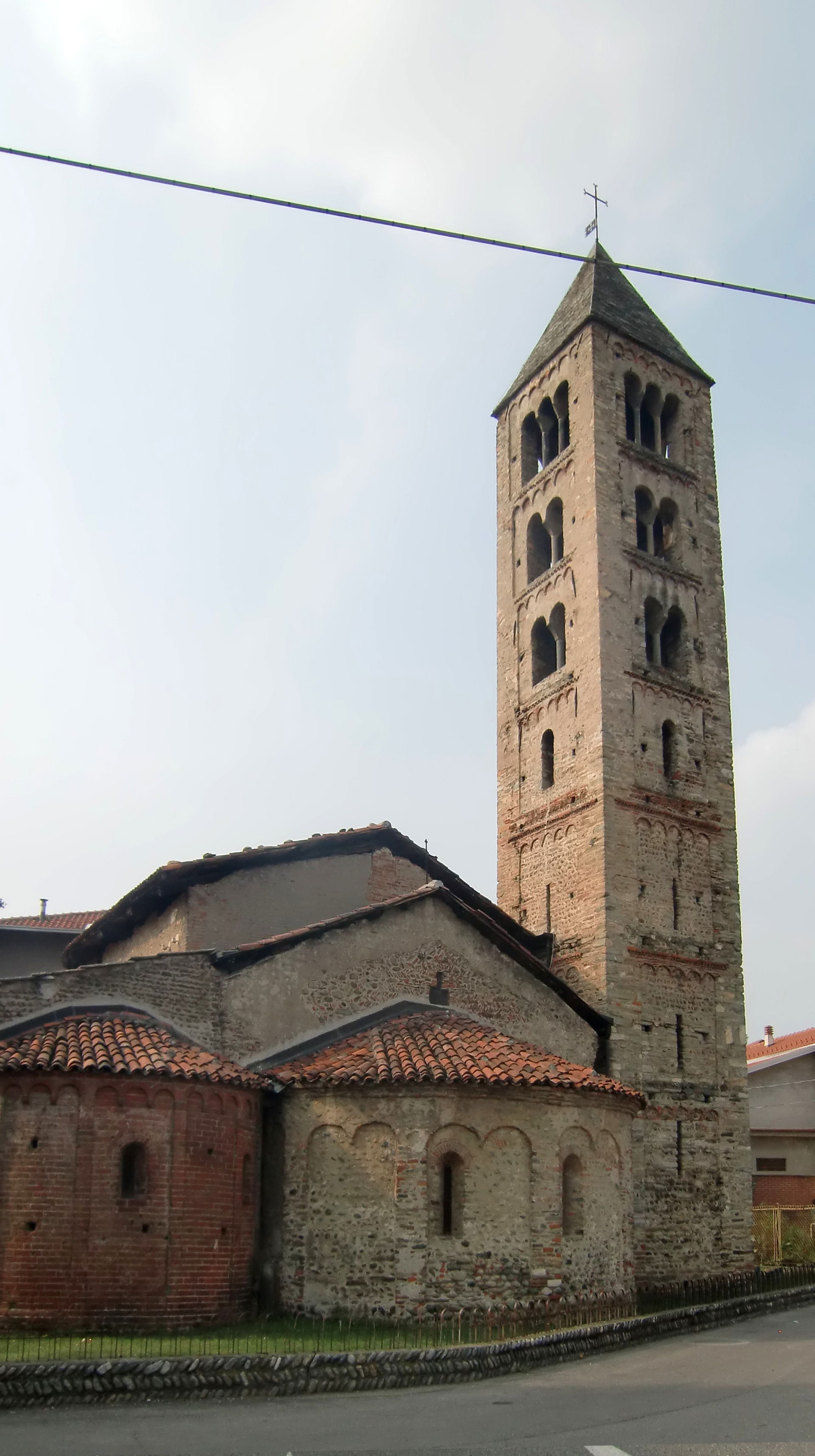 Romanesque church of San Martno di Liramo, Cirié (Torino), Italy