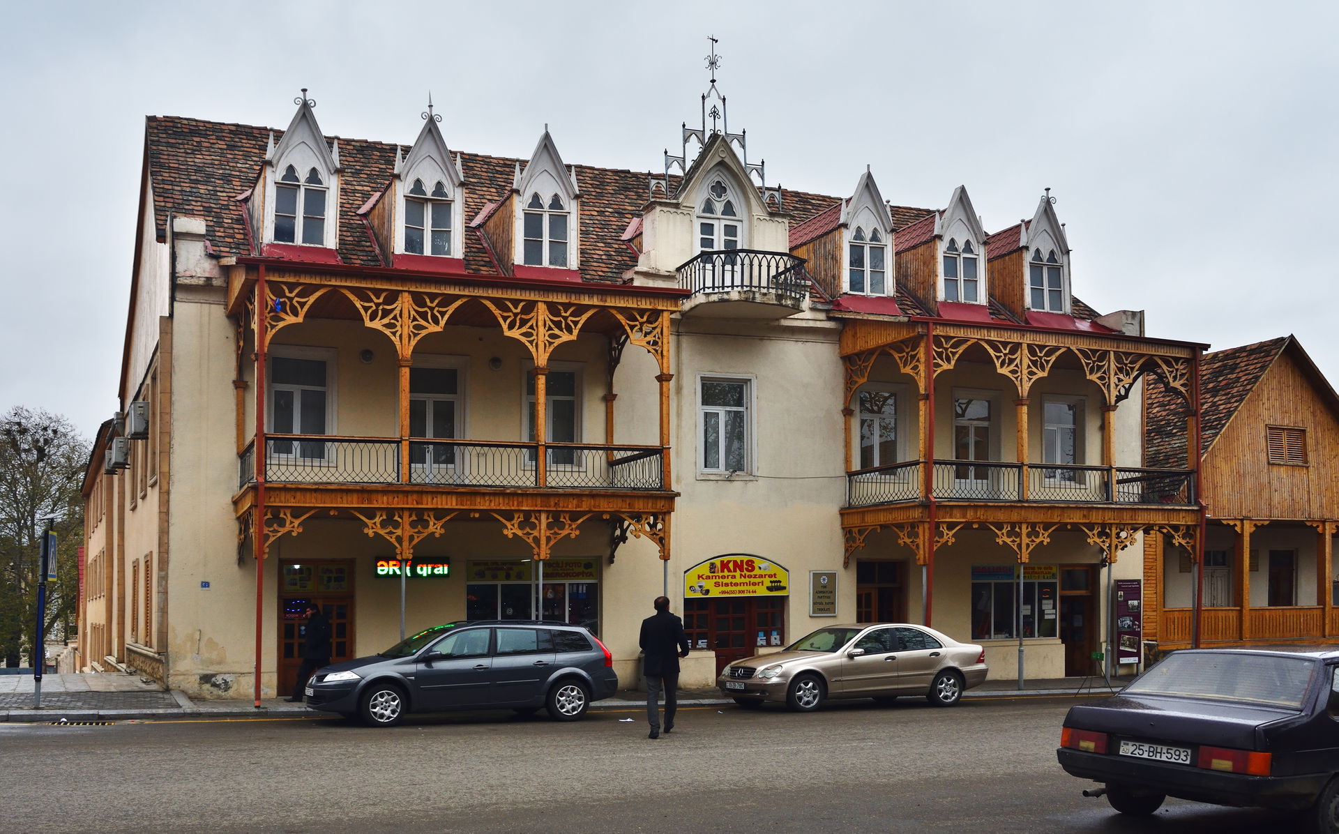 House on Heydar Aliyev street, Goygol city, Azerbaijan