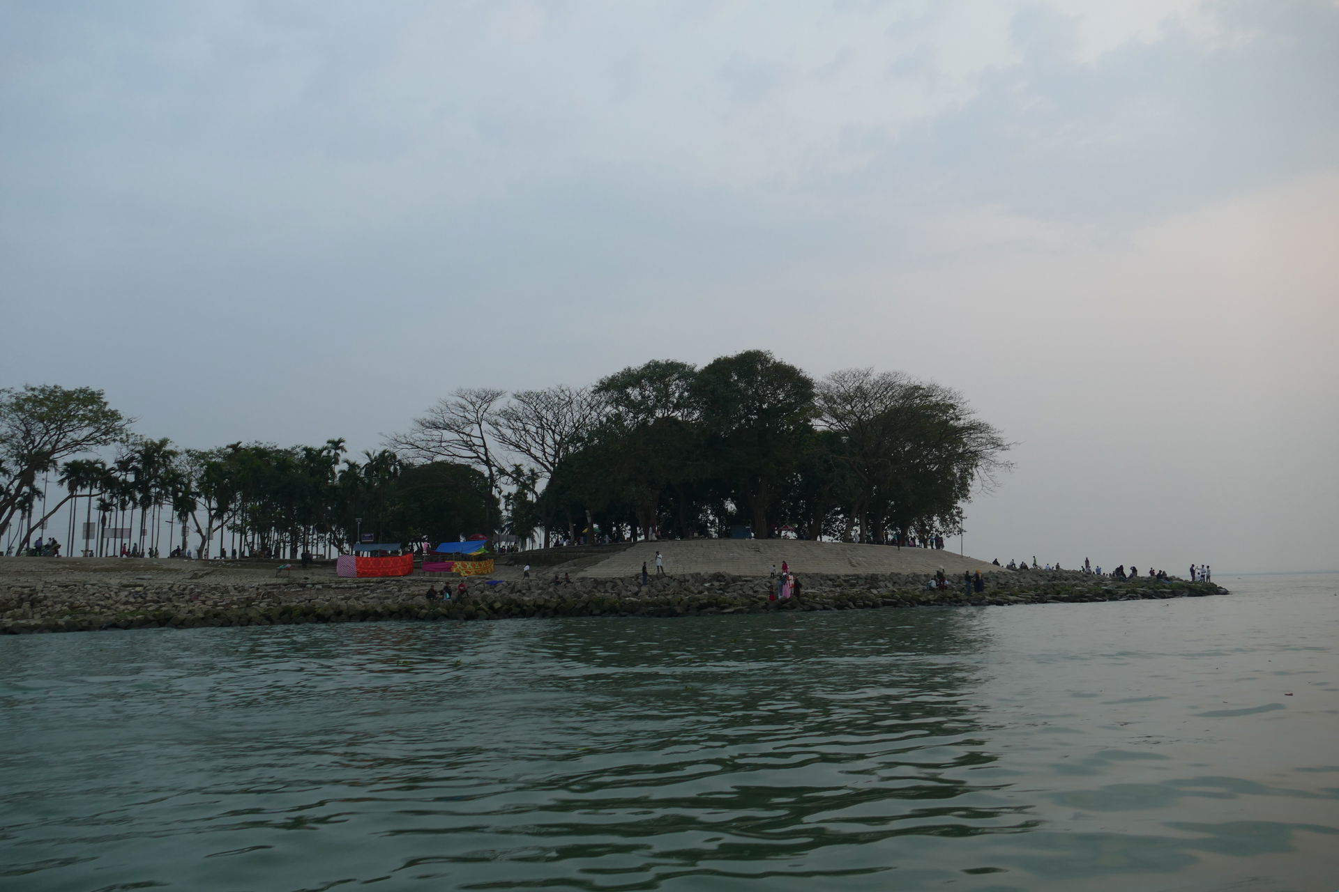 Chandpur seen from the river