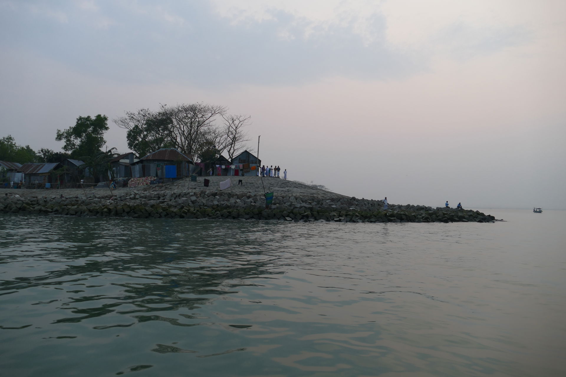 Chandpur seen from the river