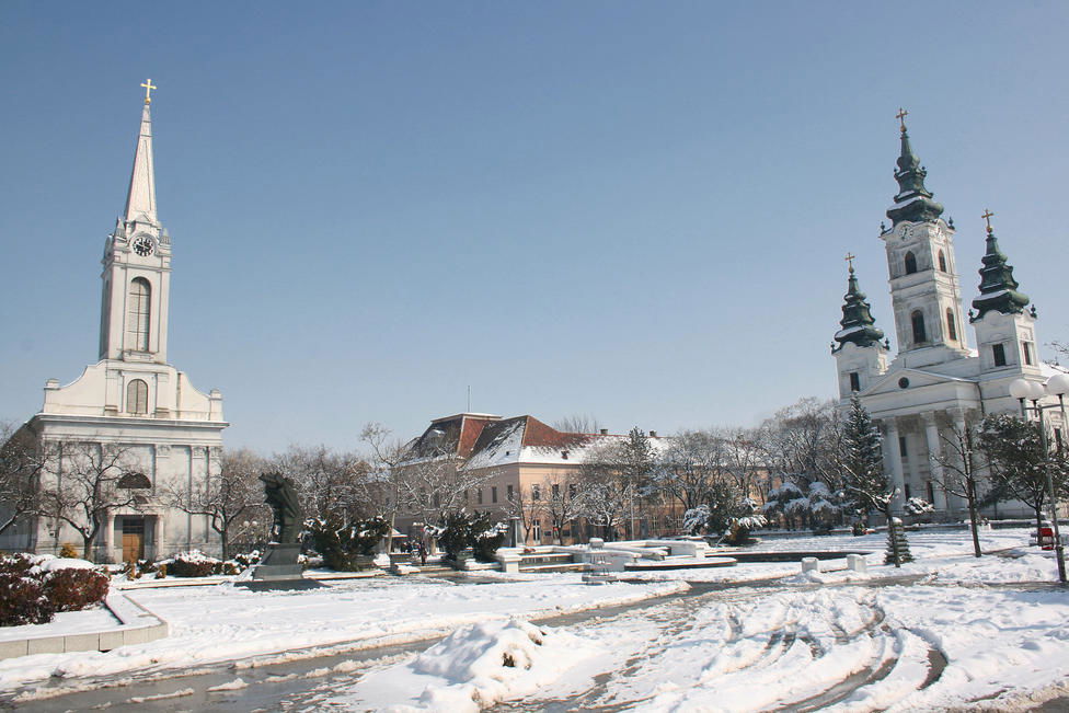 Центар Бечеја, Србија.
