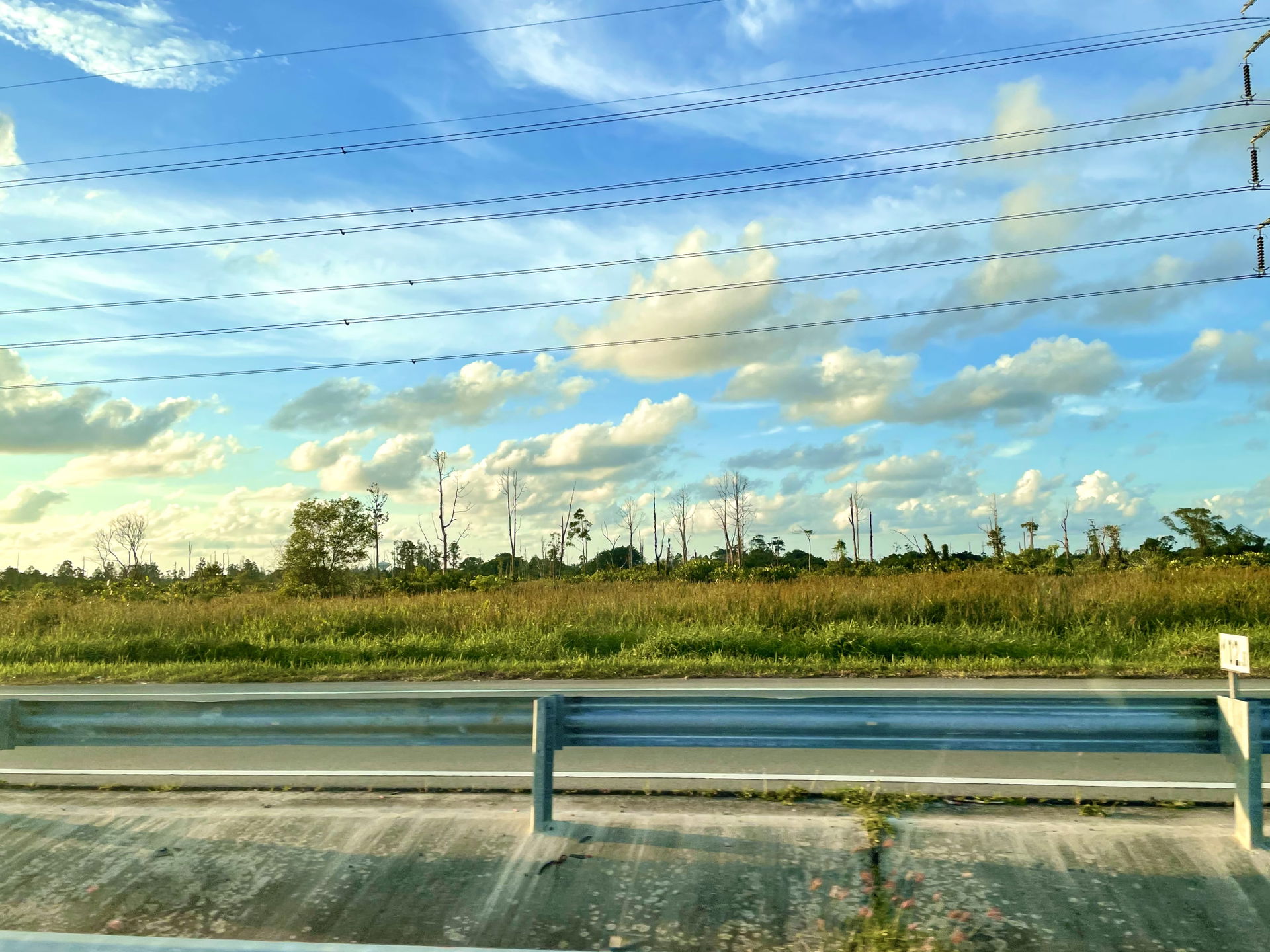 Kuala Belait Highway on 17 April 2021