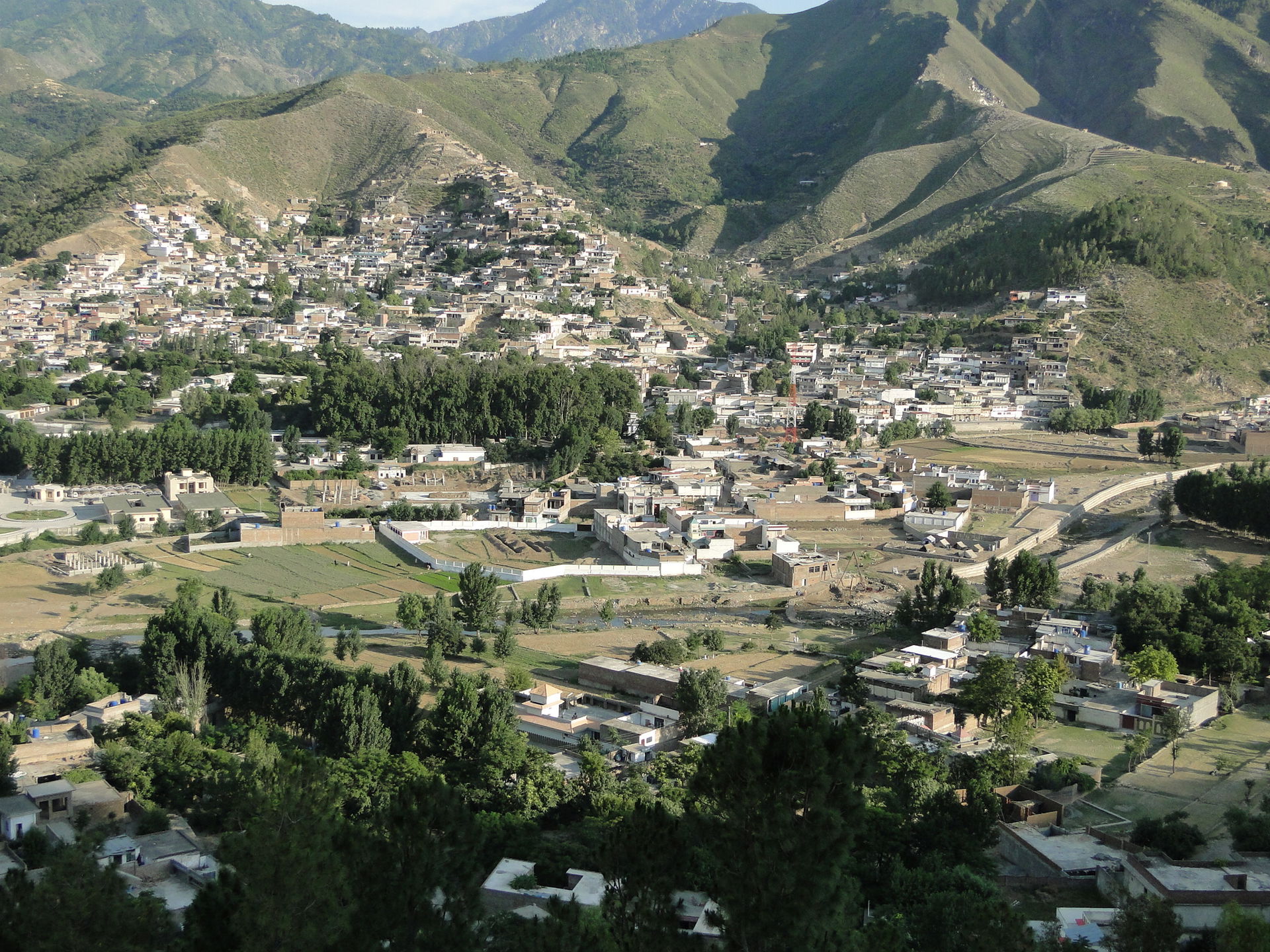 Capital of Swat Valley " Saidu Sharif "