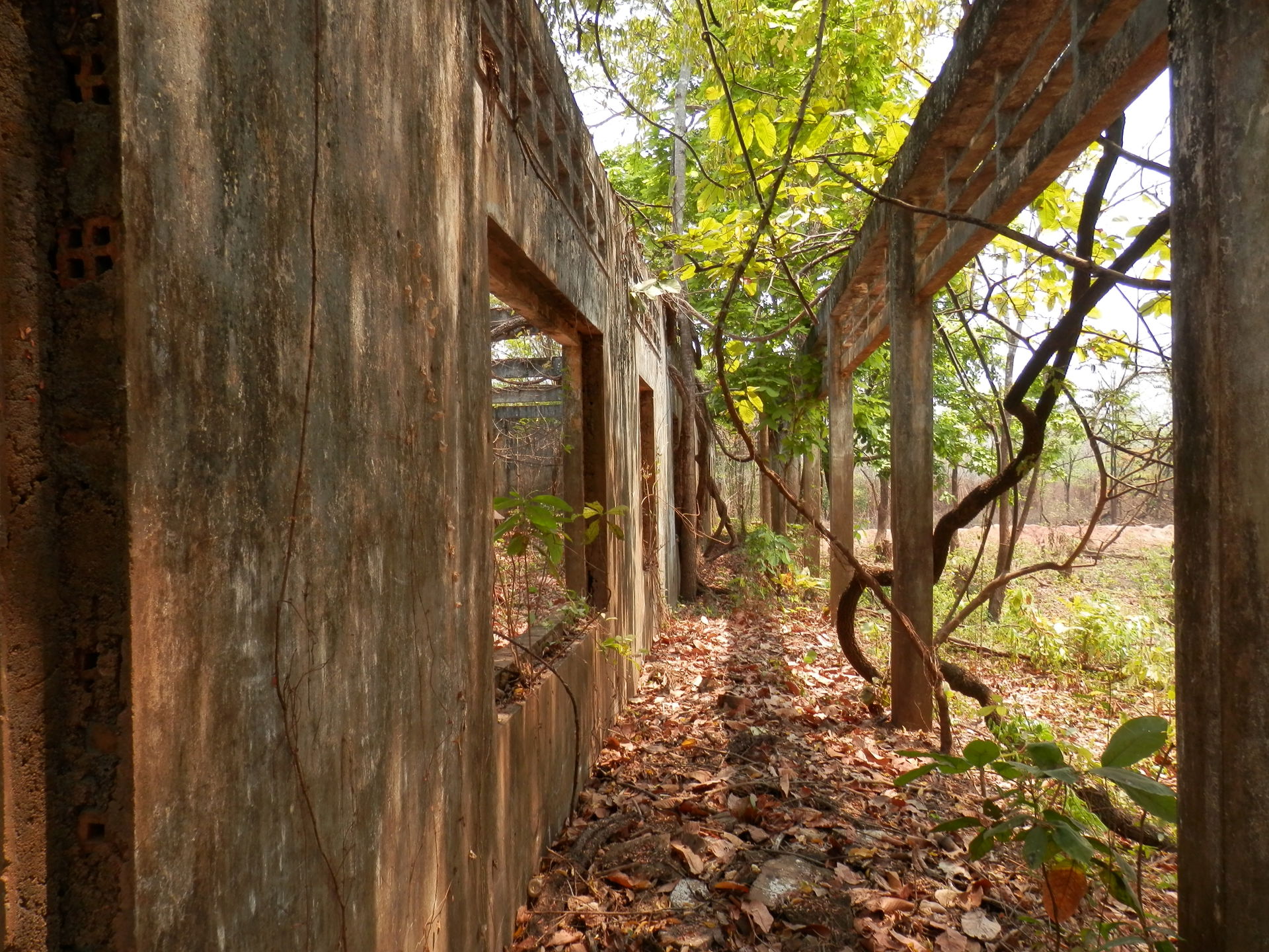 School Destroyed by US Bombing of Vietnam