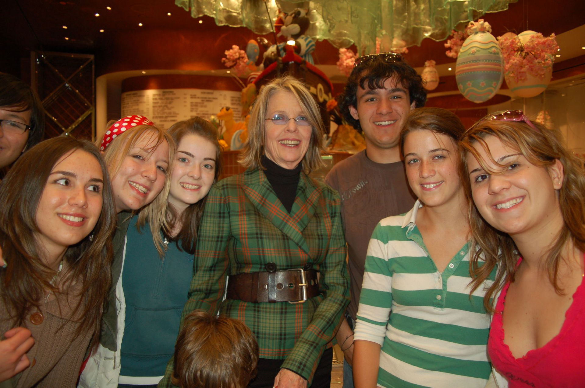 us with Diane Keaton