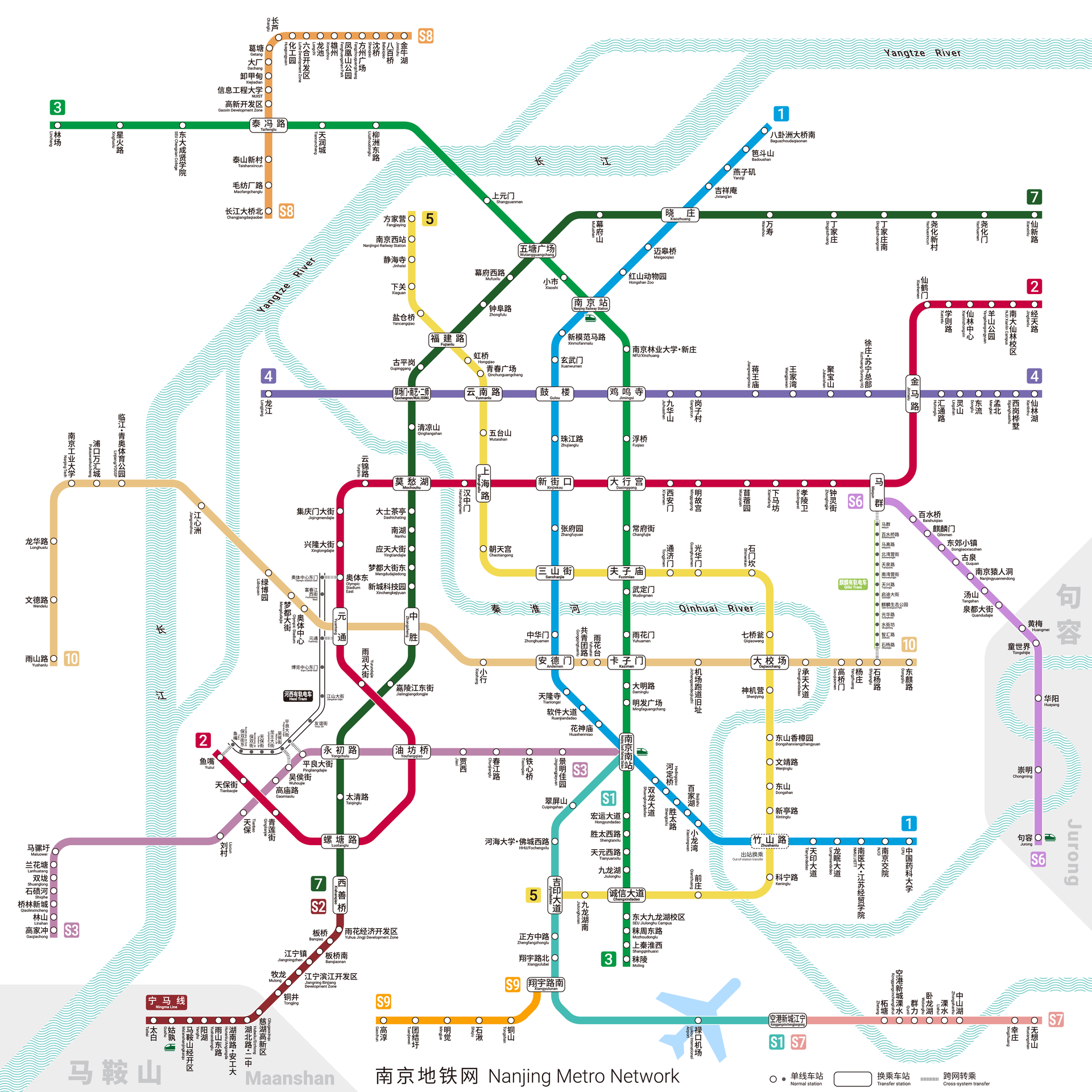 Nanjing Metro Network