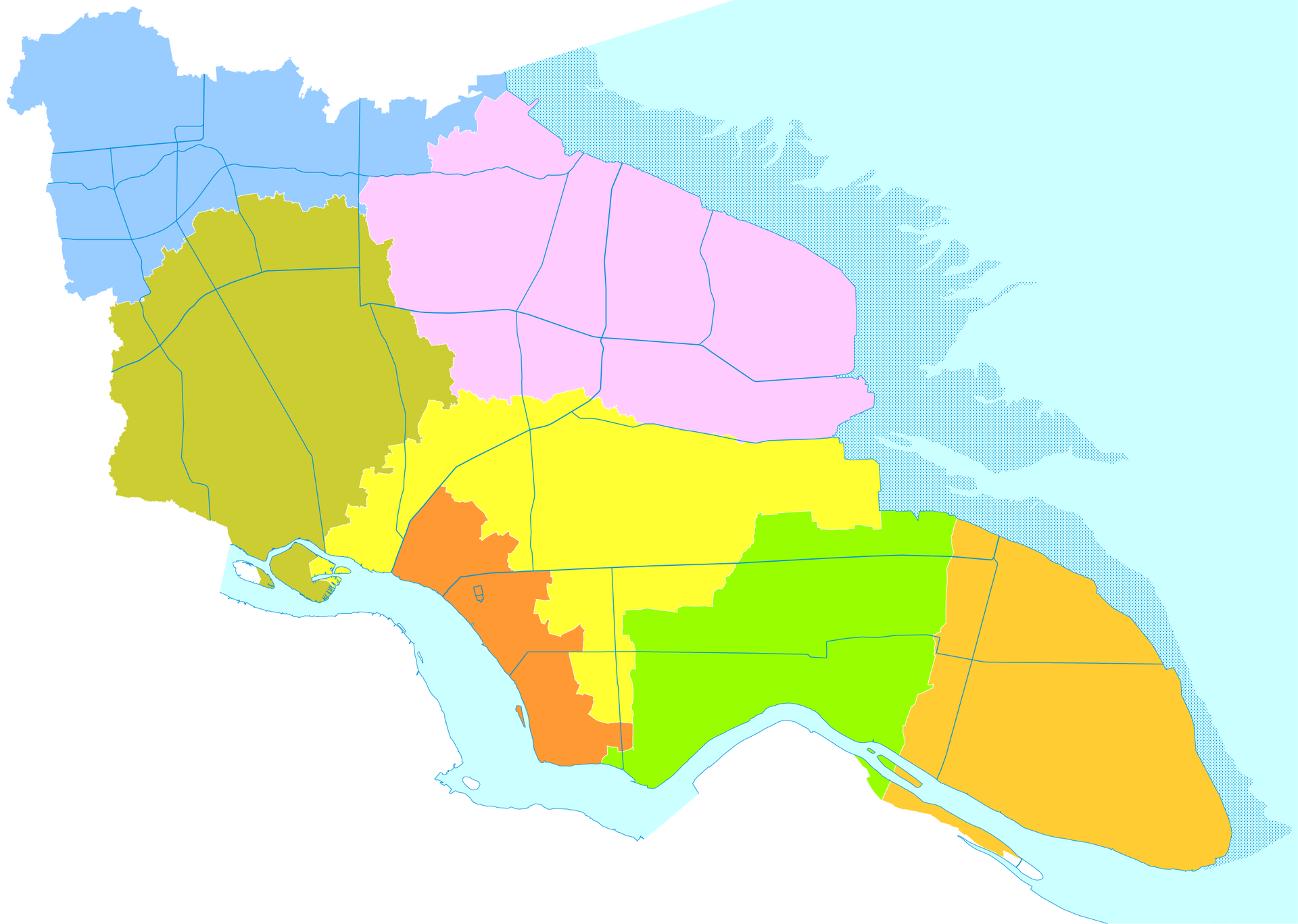 administrative divisions of Nantong City, Jiangsu, China