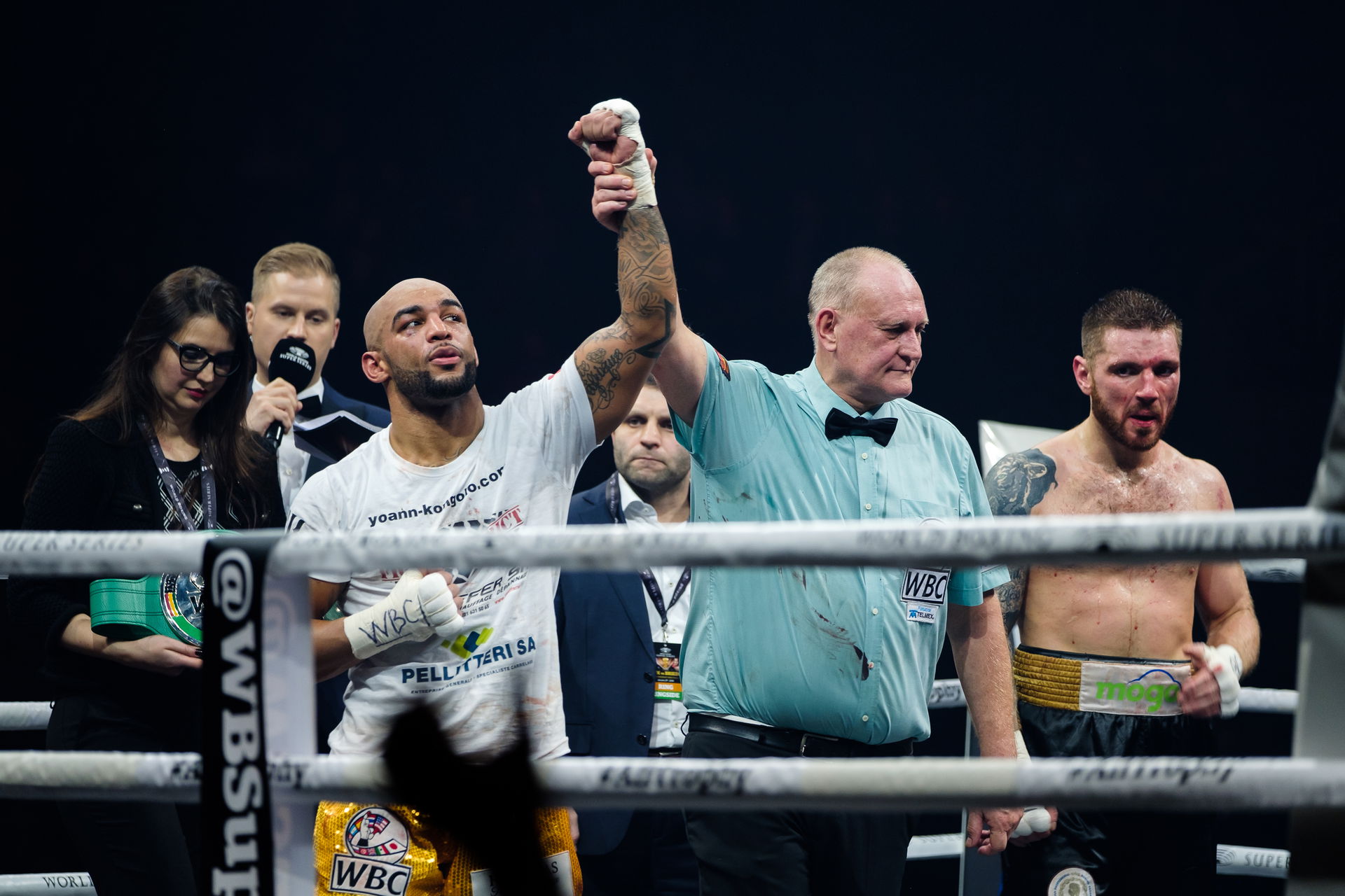 Yoann Kongolo, Swiss boxer and Muay Thai kickboxer