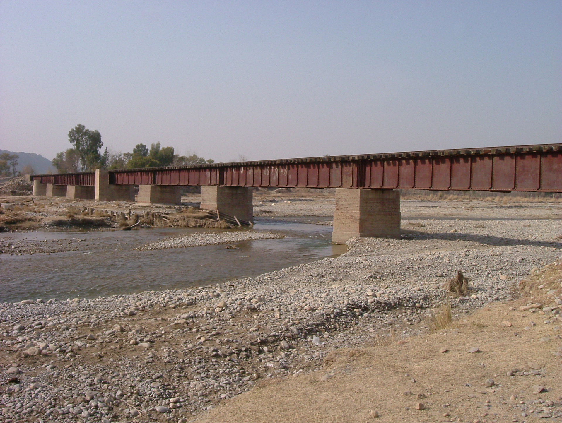 Railway bridge, Hangu, Pakistan