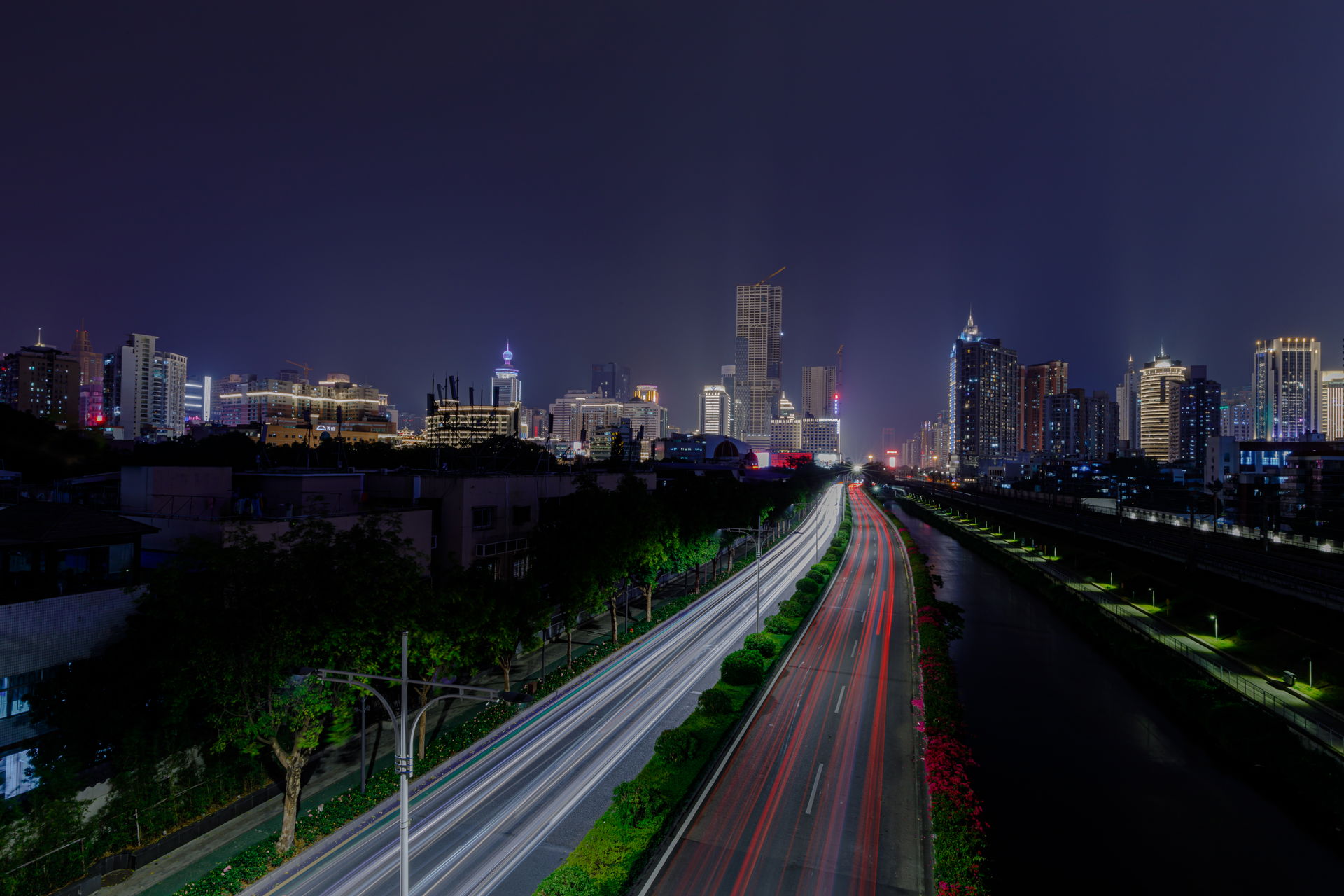 PEOPLE'S PARK ROAD AND SHENZHEN RIVER