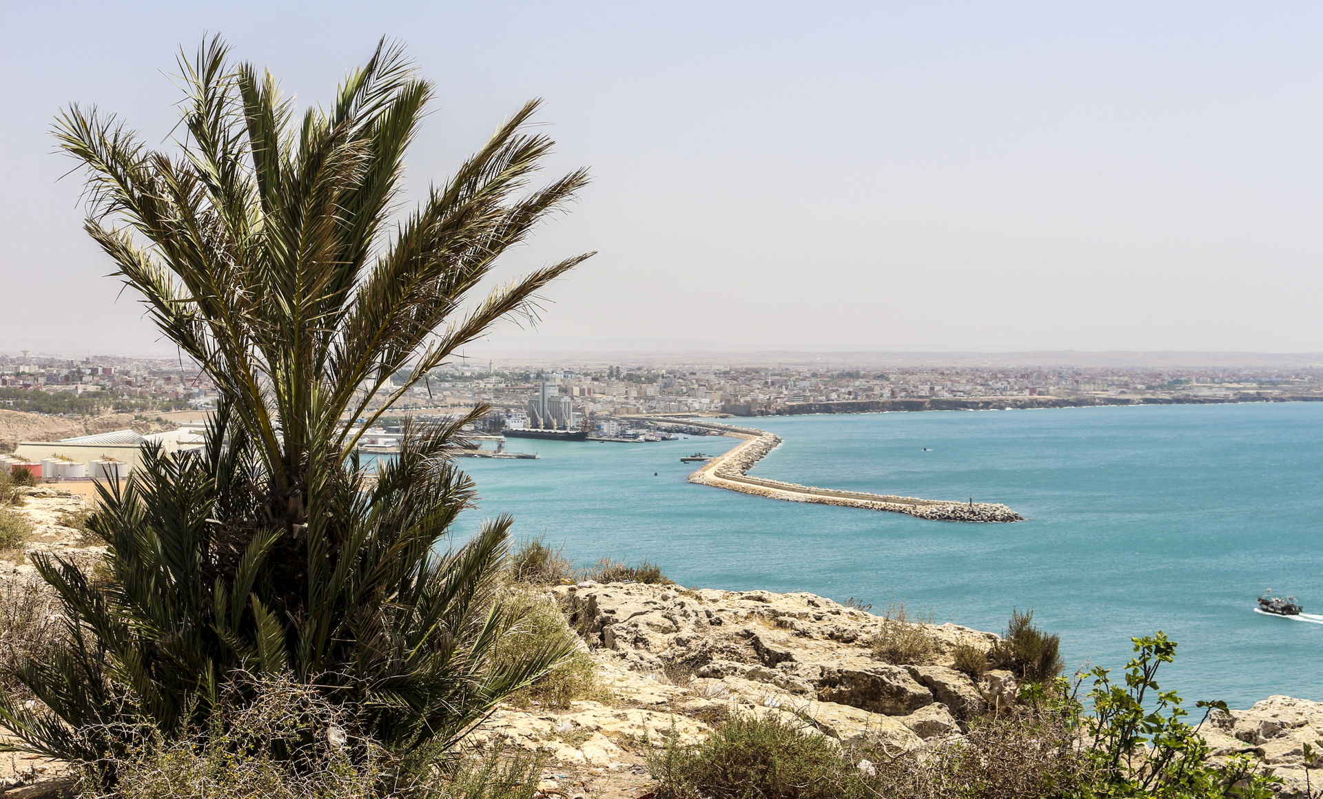 Fishing and commercial port of Safi, Morocco