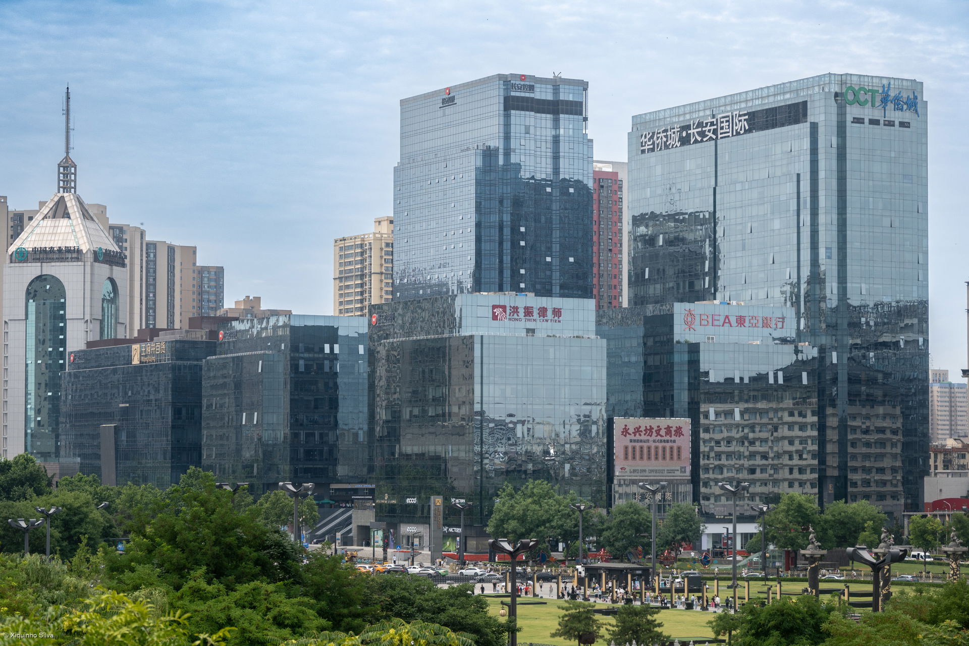 View from Yongningmen of Xi'an