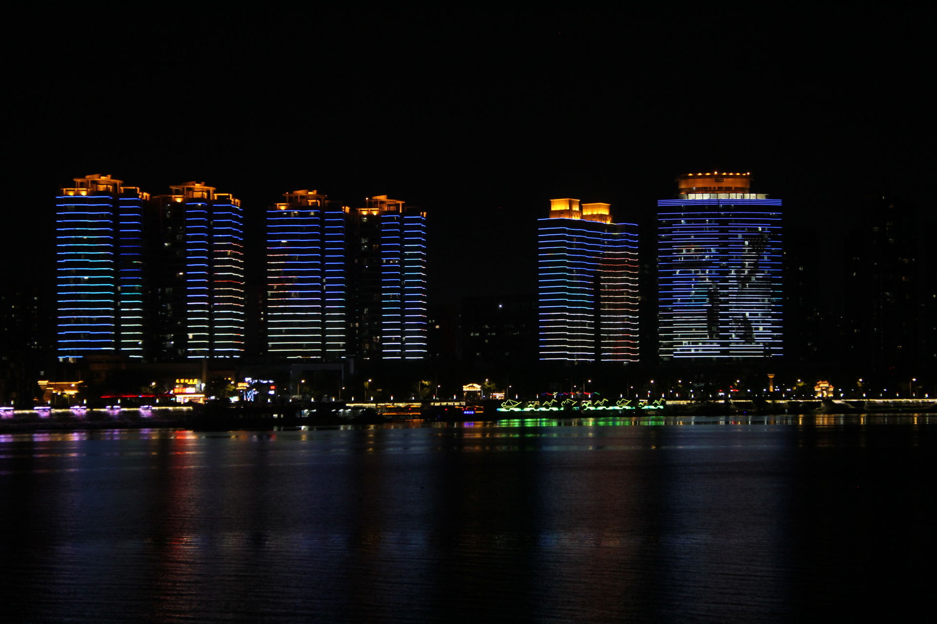 Xiangyang (Hubei) at night (taken on May 24, 2025)