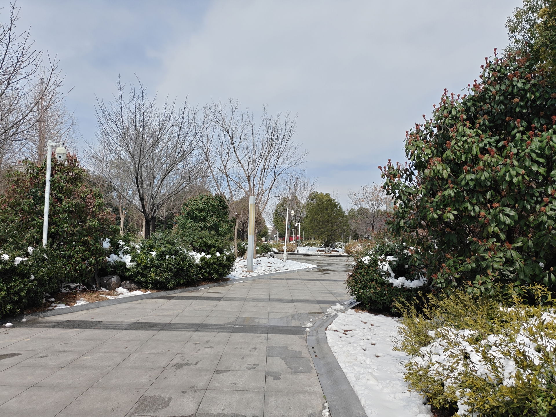 Snow in Zhumadian