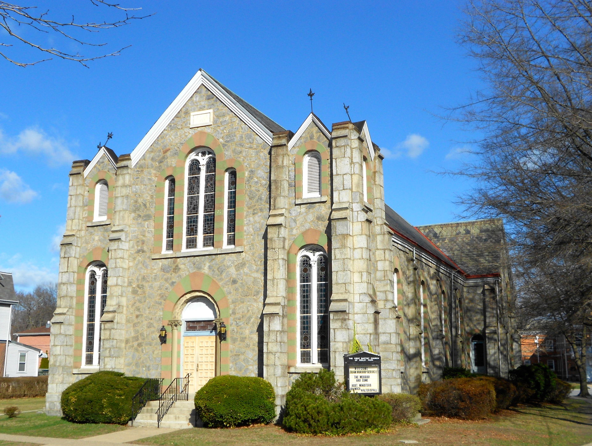 First Baptist Church in Ridley Park, Pennsylvania