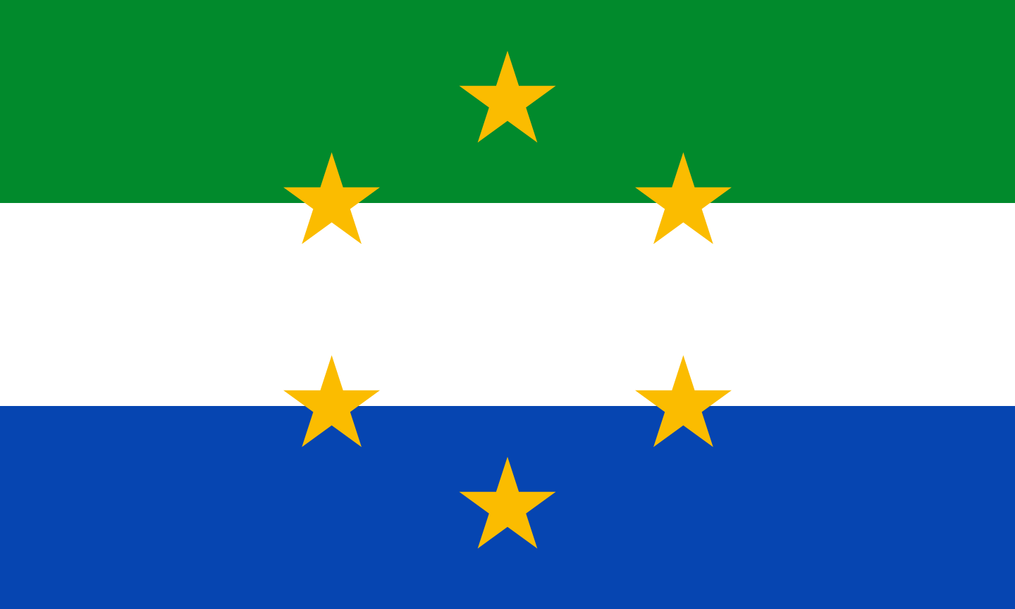 Bandera de Santa Ana del Yacuma, Bolivia